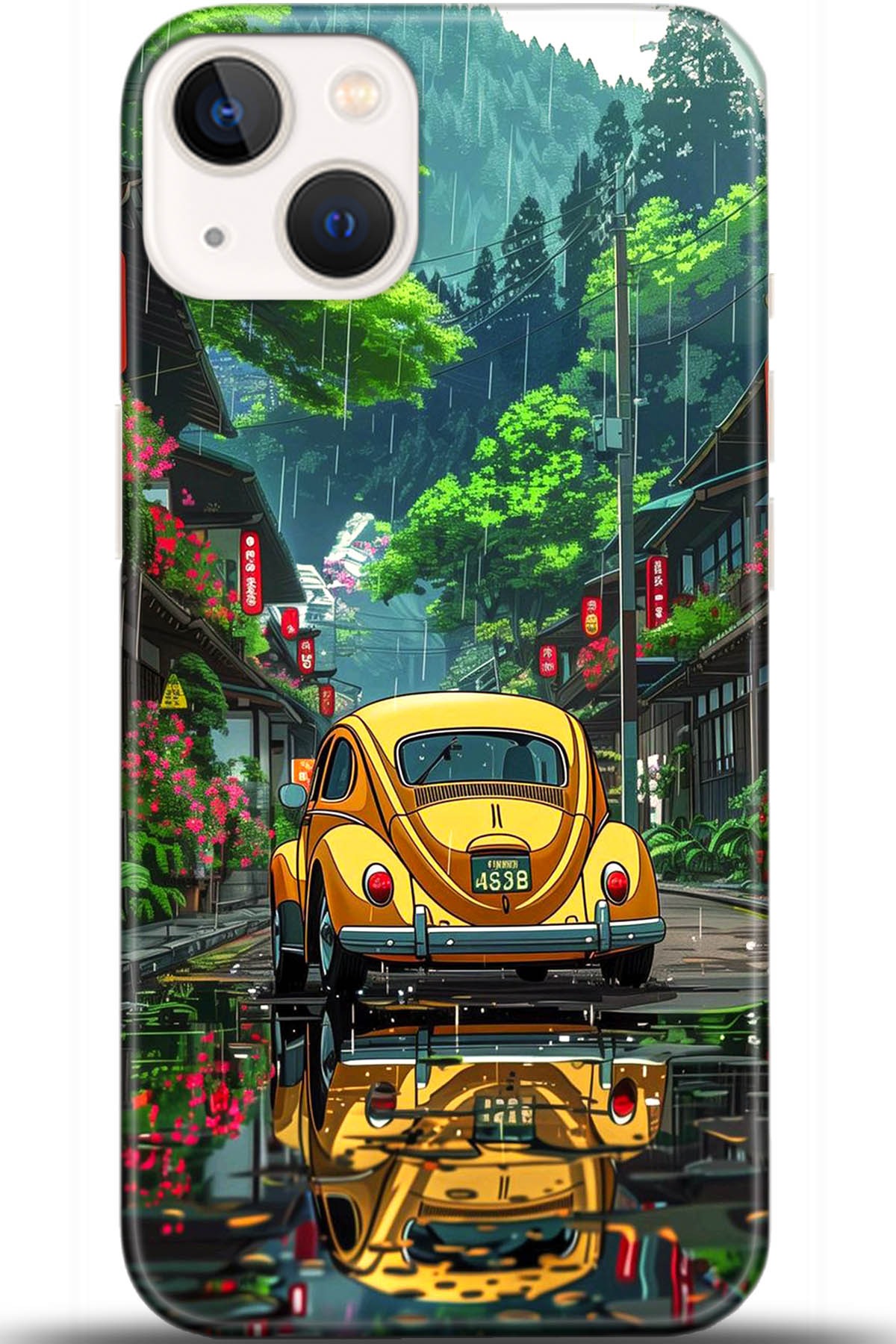 Apple iPhone 13 Mini Uyumlu Kılıf HD Baskılı Kılıf - Followed Institution 5561