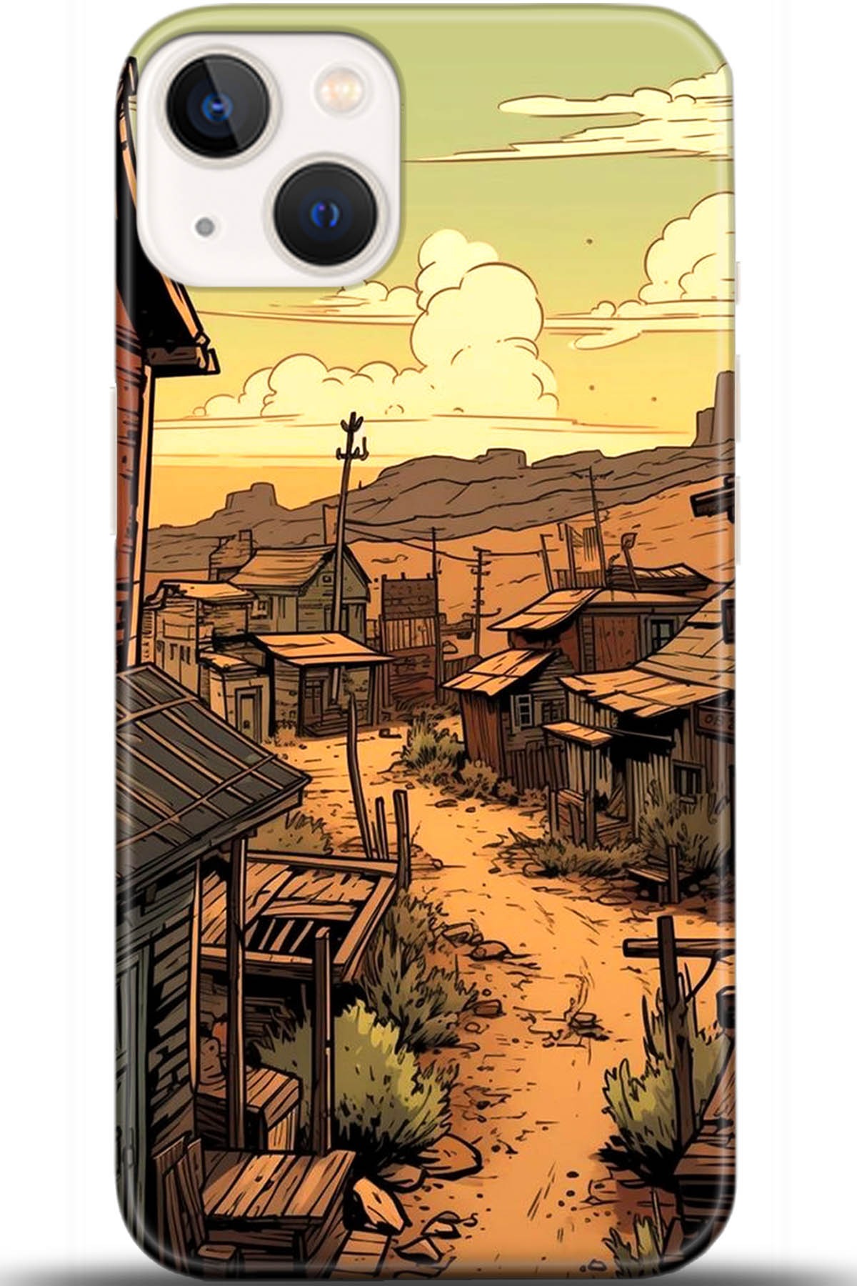 Apple iPhone 13 Mini Uyumlu Kılıf HD Baskılı Kılıf - Followed Institution 5676