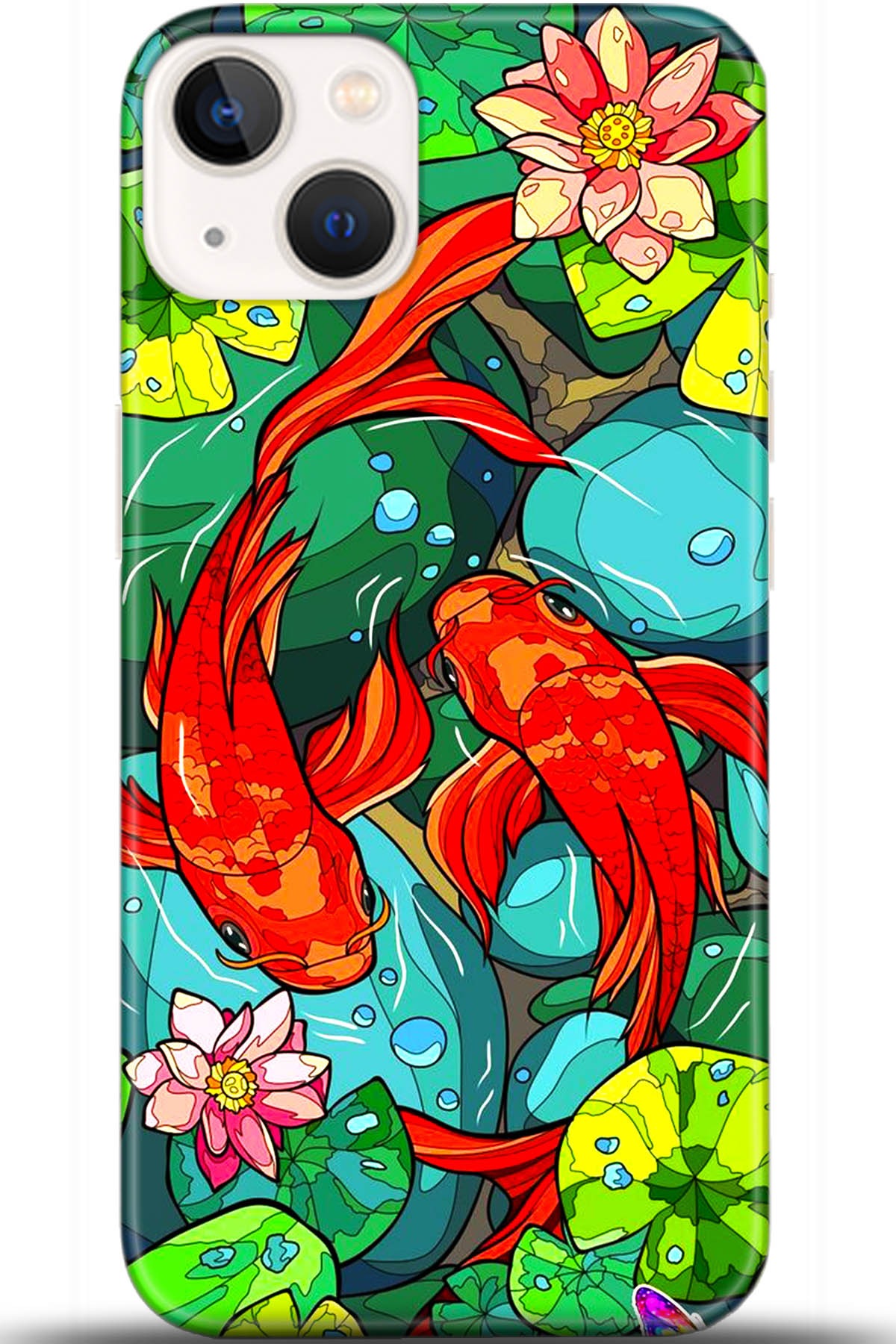 Apple iPhone 13 Mini Uyumlu Kılıf HD Baskılı Kılıf - Followed Institution 5700