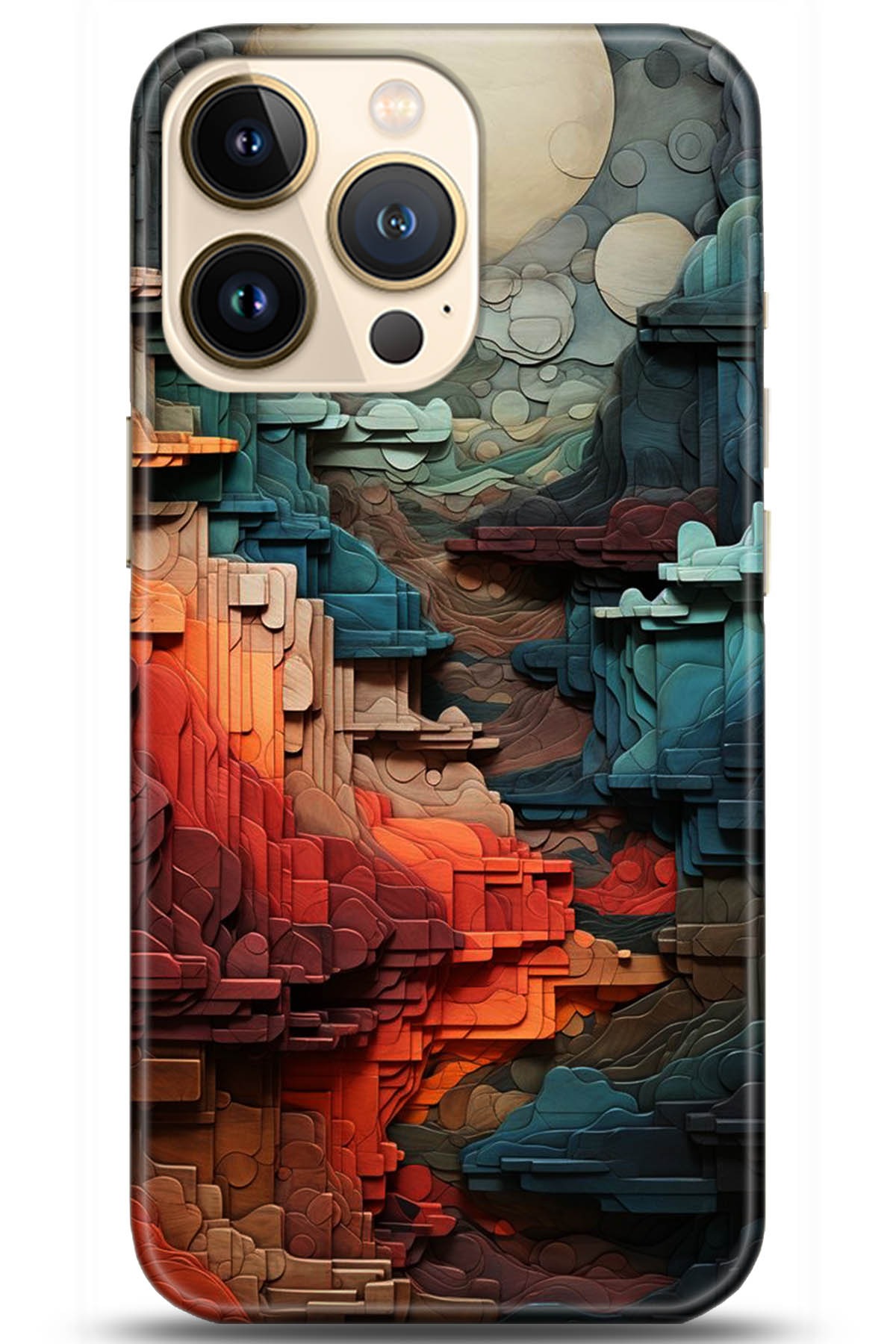 Apple iPhone 13 Pro Max Kılıf HD Baskılı Kılıf - Followed Institution 5218