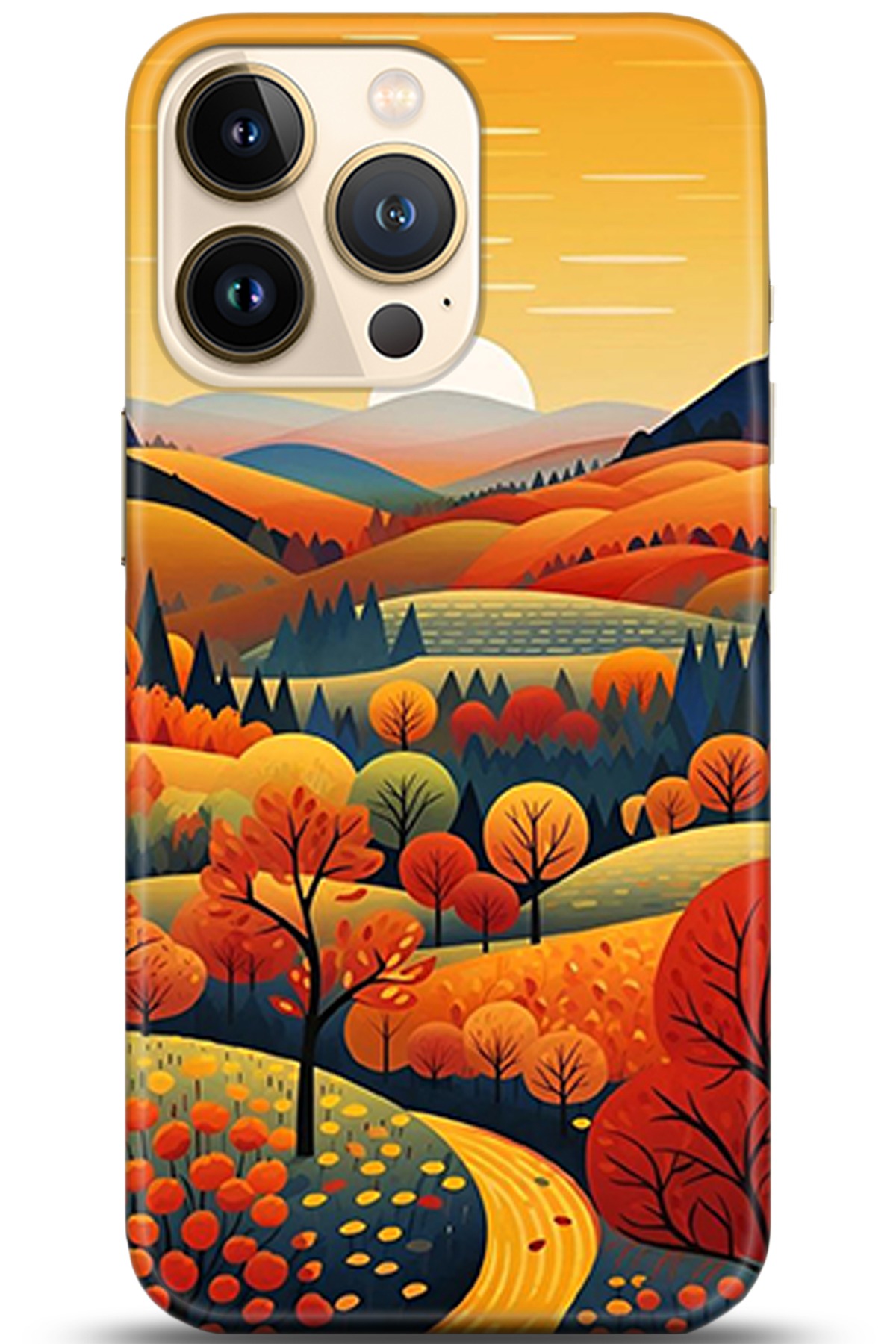 Apple iPhone 13 Pro Max Kılıf HD Baskılı Kılıf - Followed Institution 5356