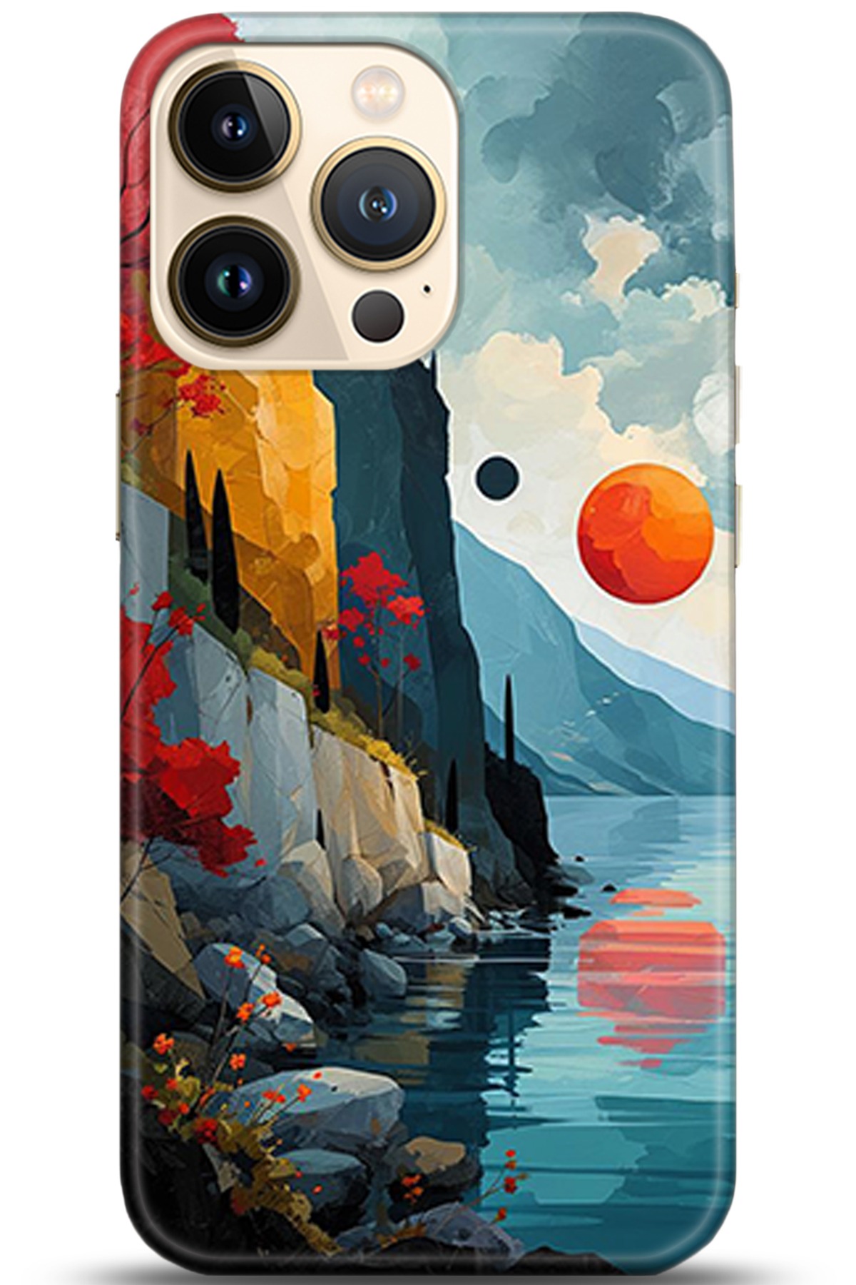 Apple iPhone 13 Pro Max Kılıf HD Baskılı Kılıf - Followed Institution 5368