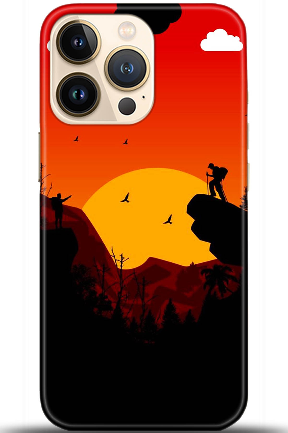 Apple iPhone 13 Pro Max Kılıf HD Baskılı Kılıf - Followed Institution 5407