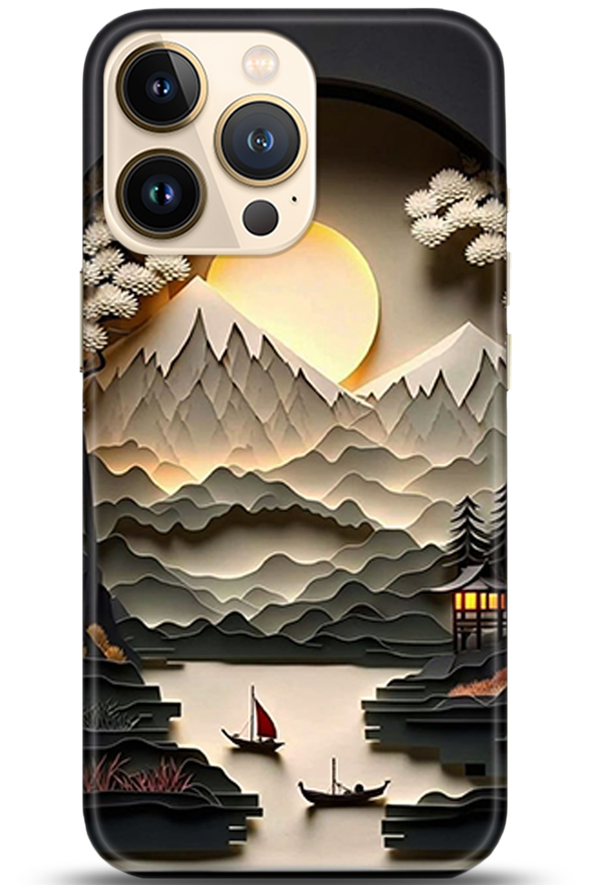 Apple iPhone 13 Pro Max Uyumlu Kılıf HD Baskılı Kılıf - Followed Institution 5354