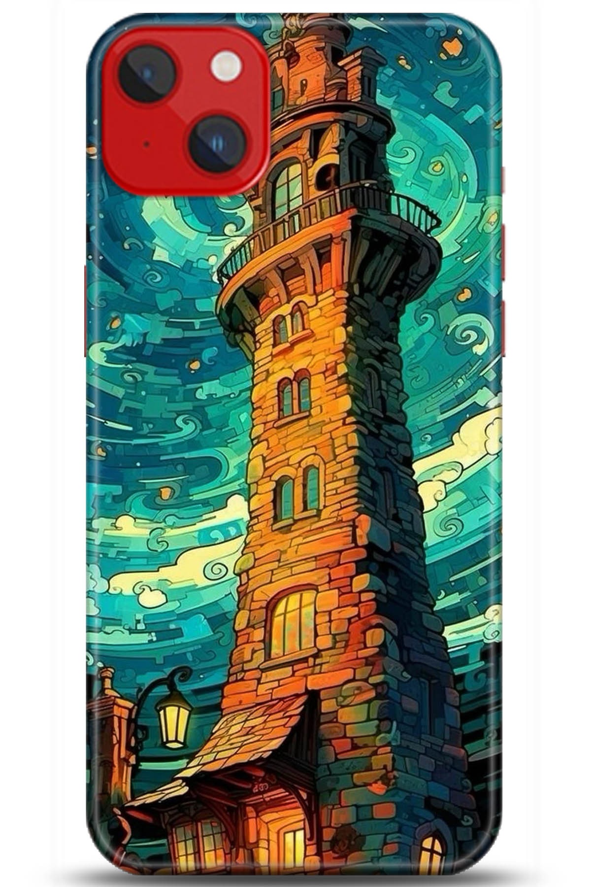 Apple iPhone 14 Uyumlu Kılıf HD Baskılı Kılıf - Followed Institution 5233