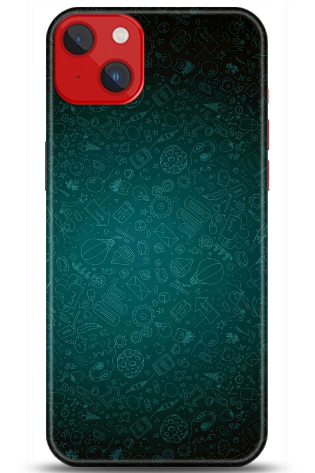 Apple iPhone 14 Uyumlu Kılıf HD Baskılı Kılıf - Followed Institution 5255