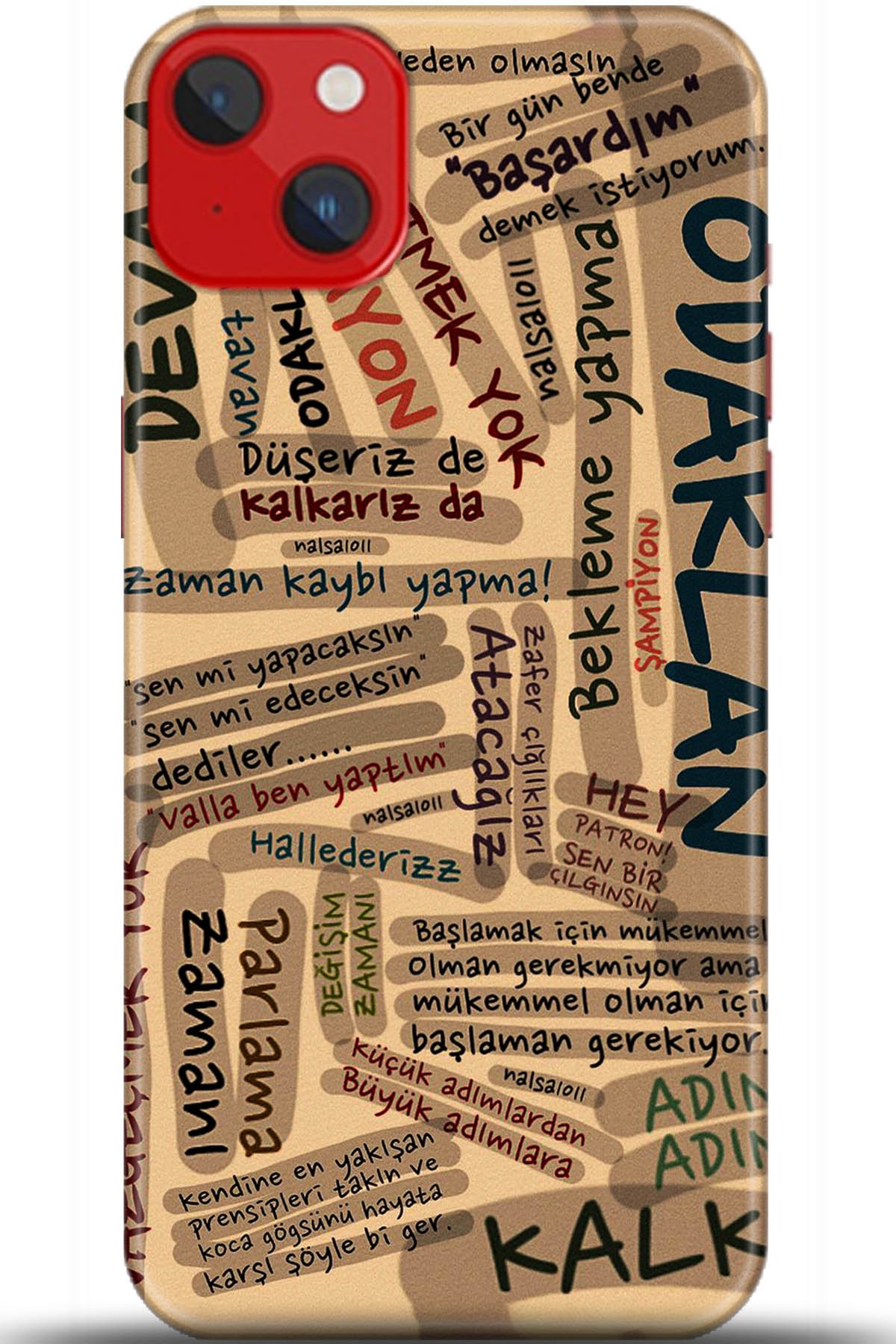 Apple iPhone 14 Uyumlu Kılıf HD Baskılı Kılıf - Followed Institution 5586