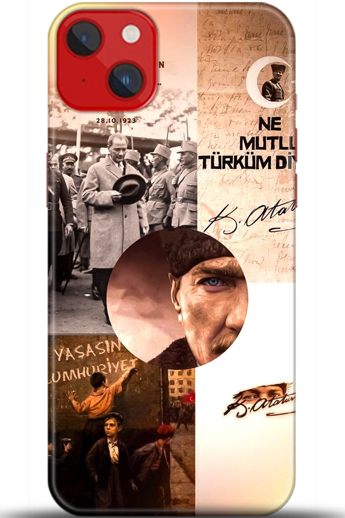 Apple iPhone 14 Uyumlu Kılıf HD Baskılı Kılıf - Followed Institution 5675