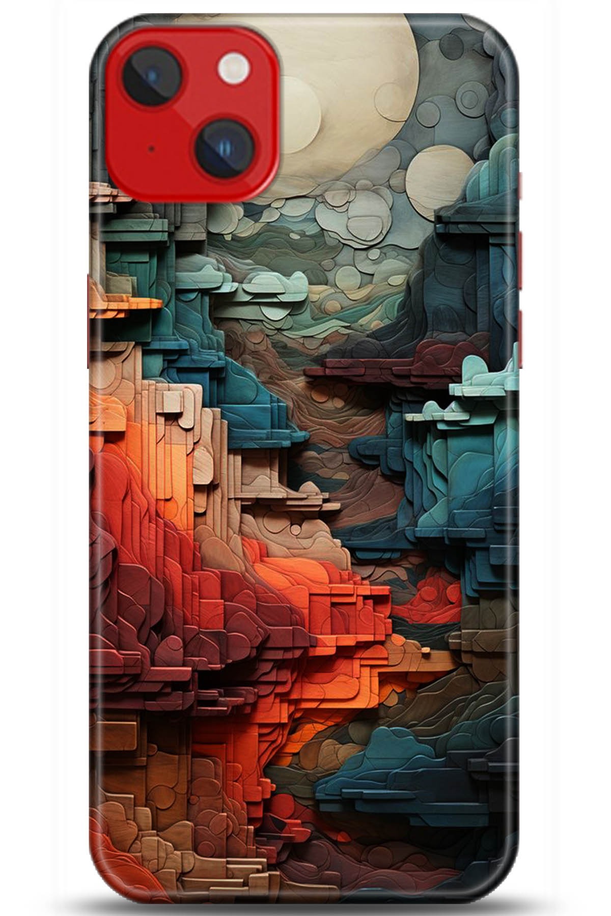 Apple iPhone 14 Plus Kılıf HD Baskılı Kılıf - Followed Institution 5218