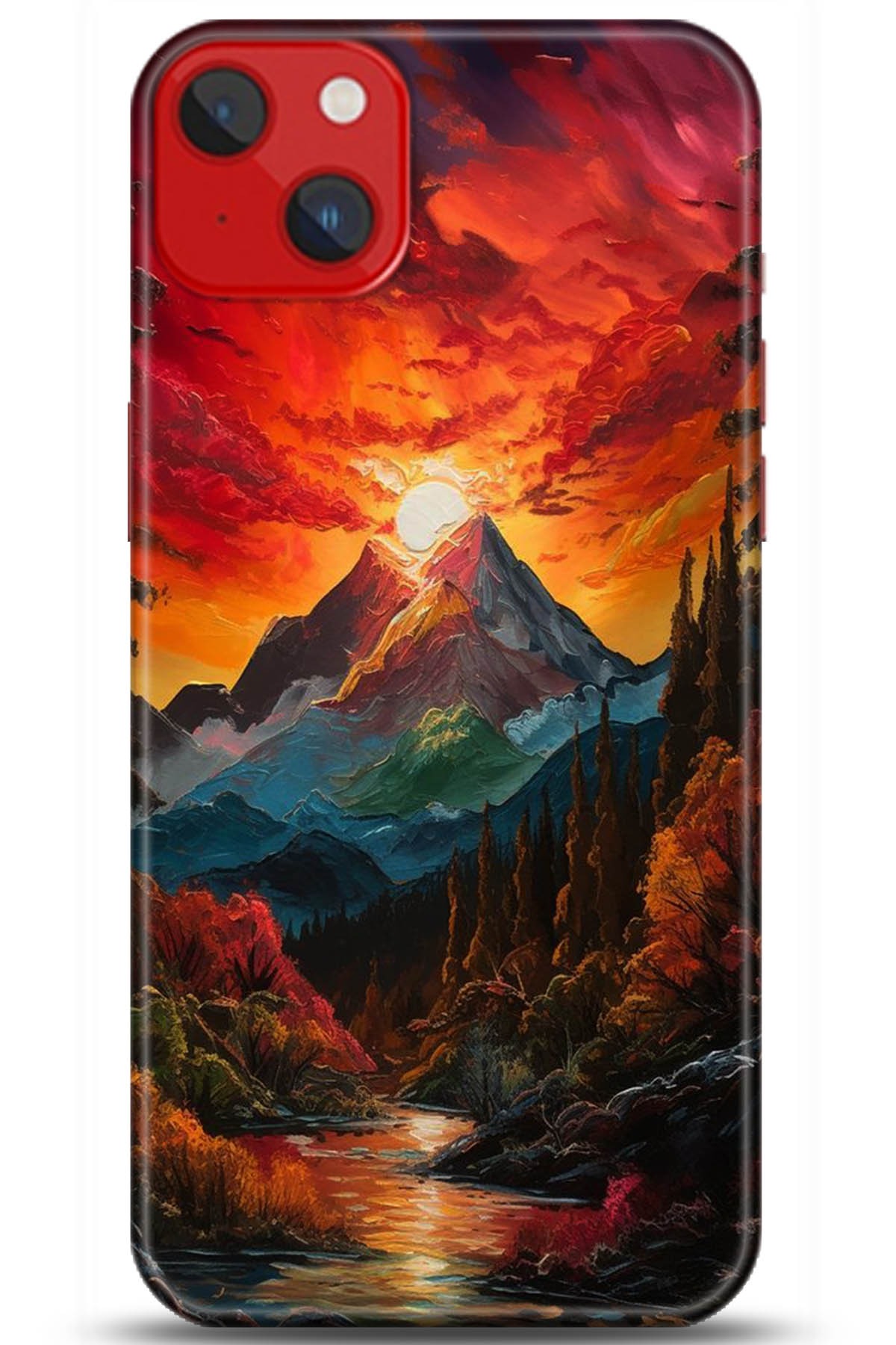 Apple iPhone 14 Plus Kılıf HD Baskılı Kılıf - Followed Institution 5224