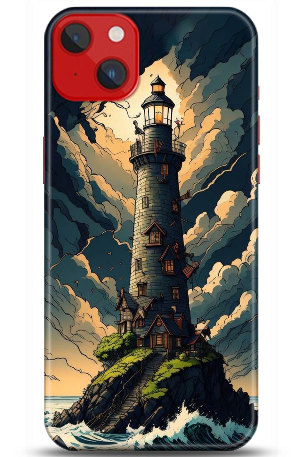 Apple iPhone 14 Plus Kılıf HD Baskılı Kılıf - Followed Institution 5236