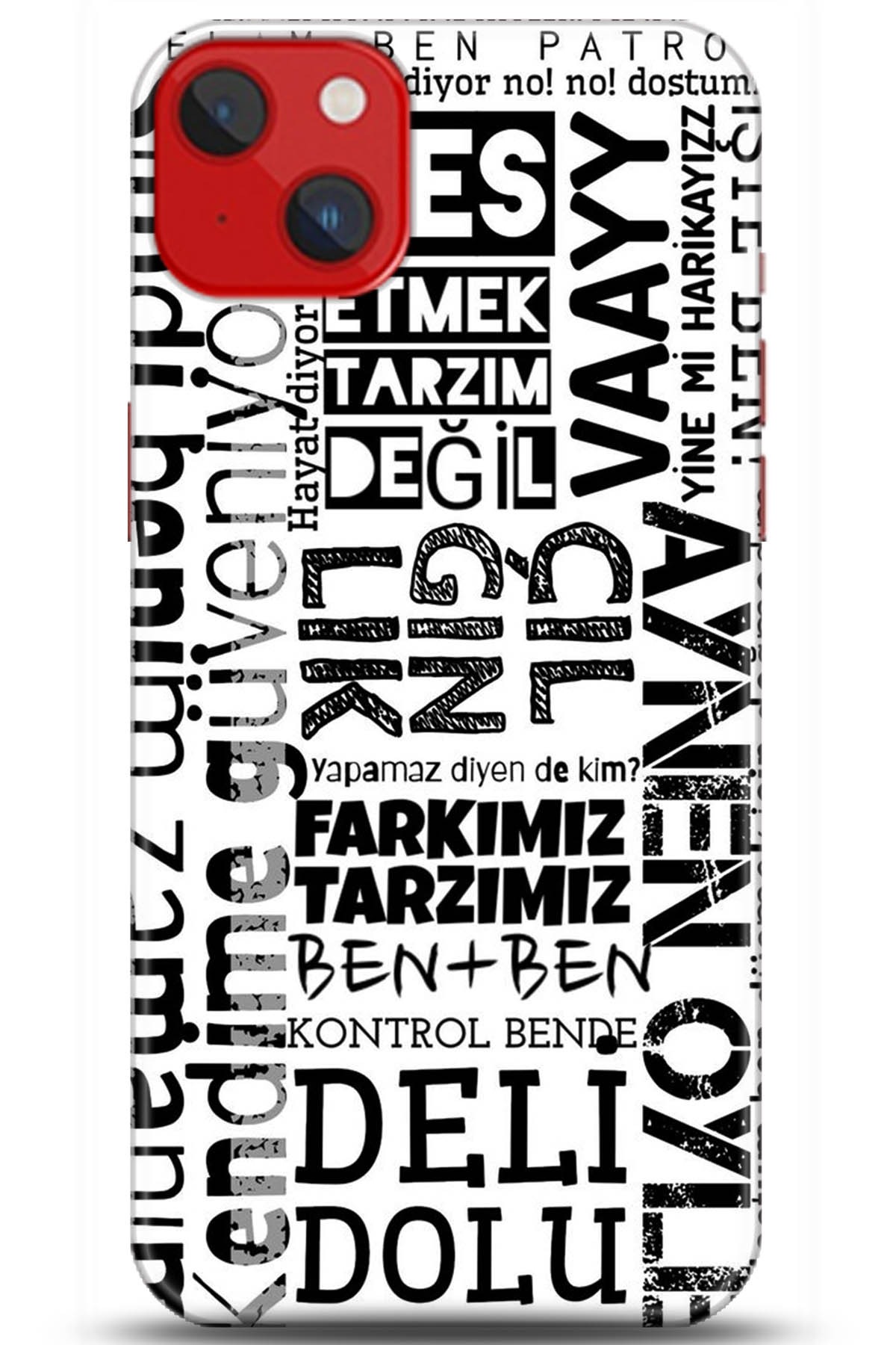 Apple iPhone 14 Plus Kılıf HD Baskılı Kılıf - Followed Institution 5281