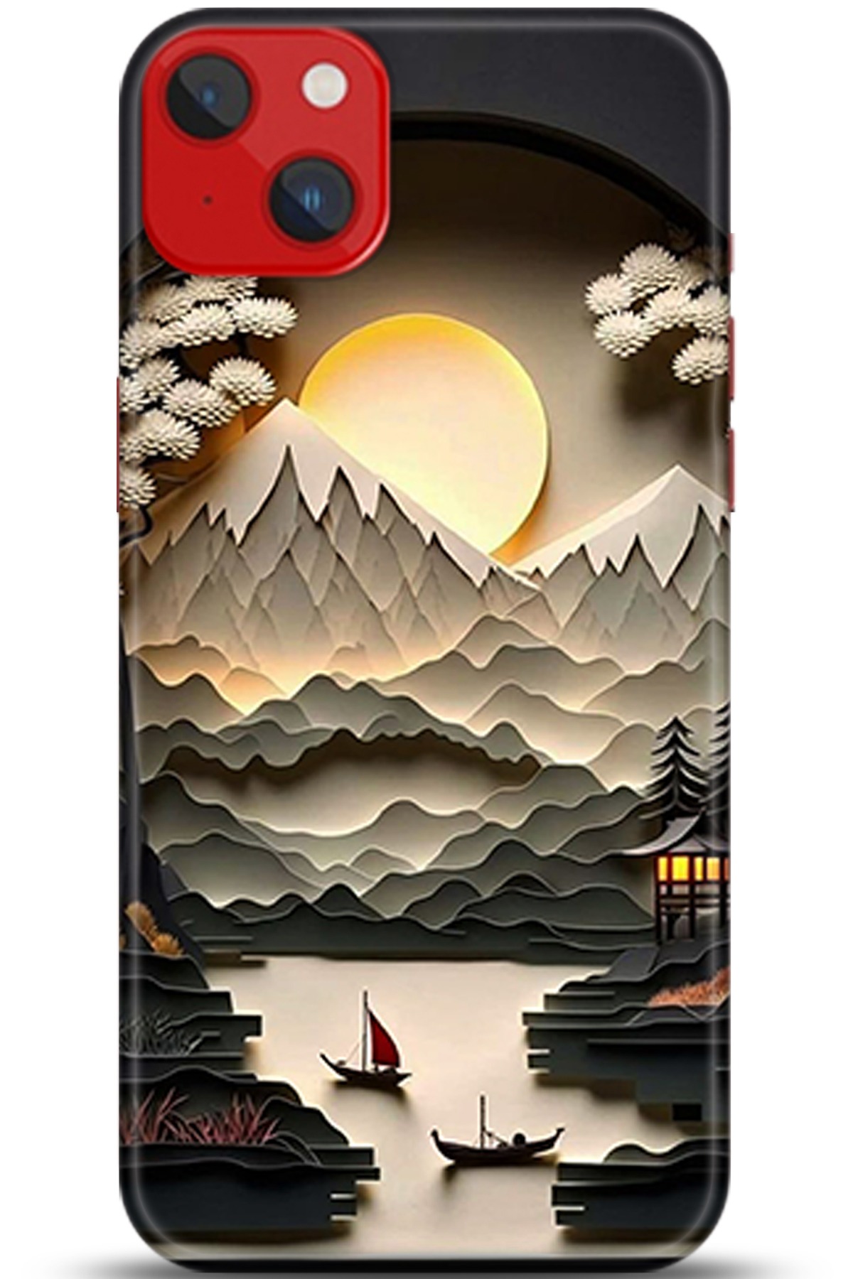 Apple iPhone 14 Plus Kılıf HD Baskılı Kılıf - Followed Institution 5354