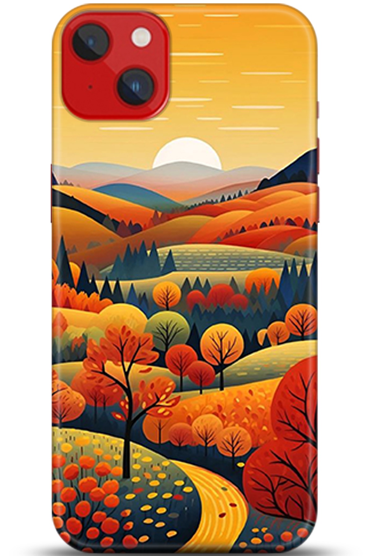 Apple iPhone 14 Plus Kılıf HD Baskılı Kılıf - Followed Institution 5356