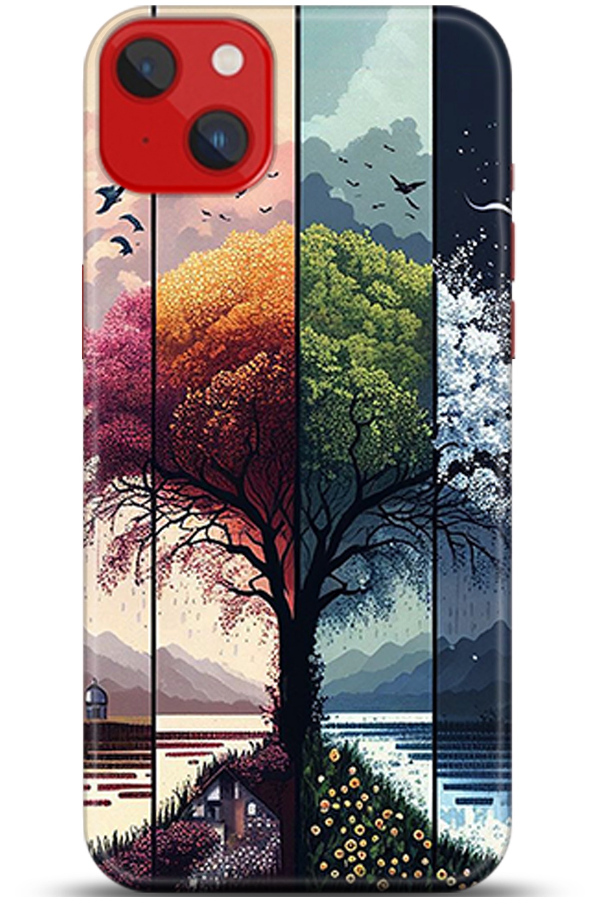 Apple iPhone 14 Plus Kılıf HD Baskılı Kılıf - Followed Institution 5369