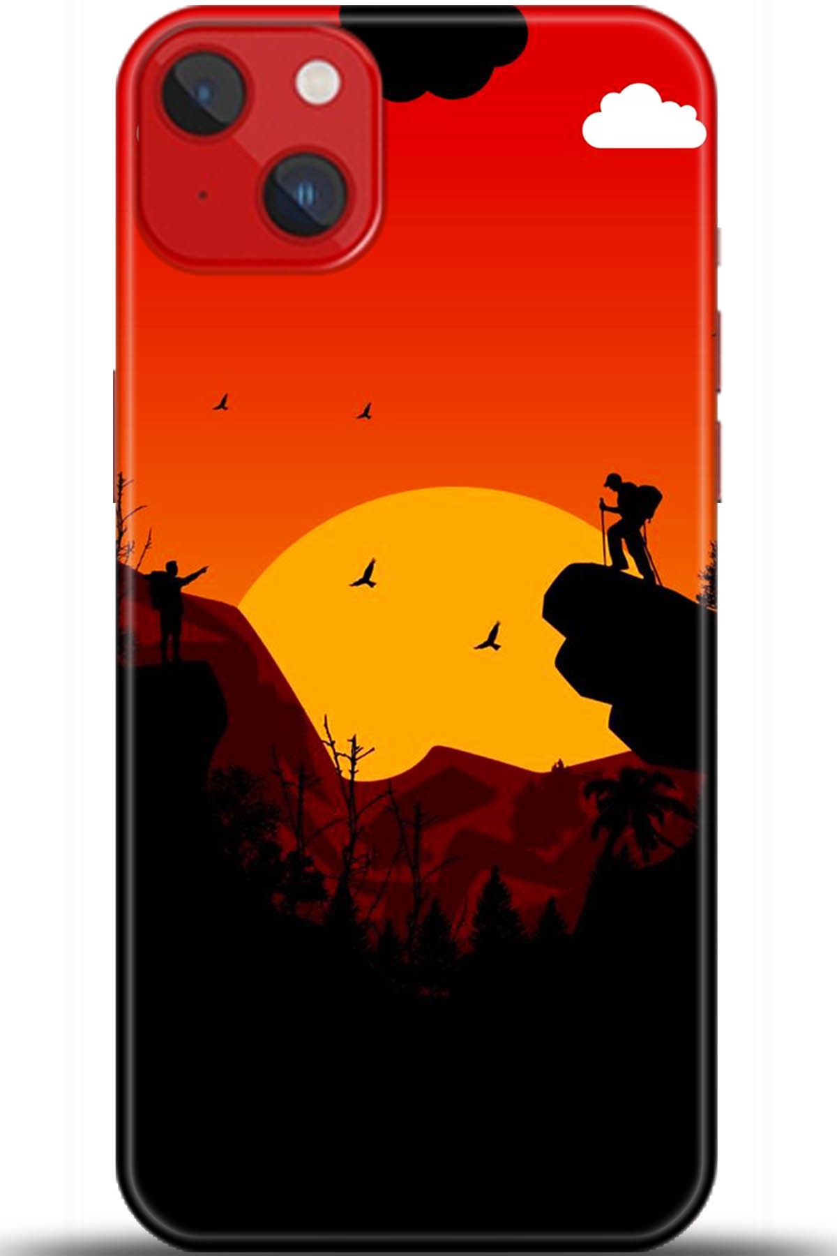 Apple iPhone 14 Plus Kılıf HD Baskılı Kılıf - Followed Institution 5407