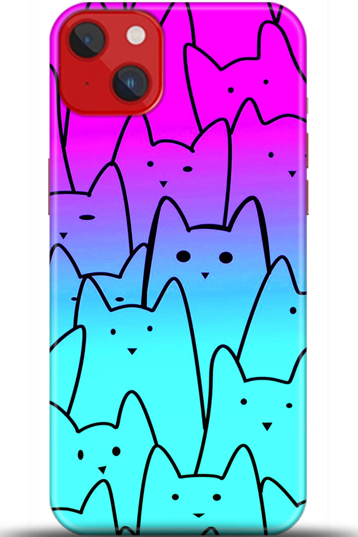 Apple iPhone 14 Plus Kılıf HD Baskılı Kılıf - Followed Institution 5511