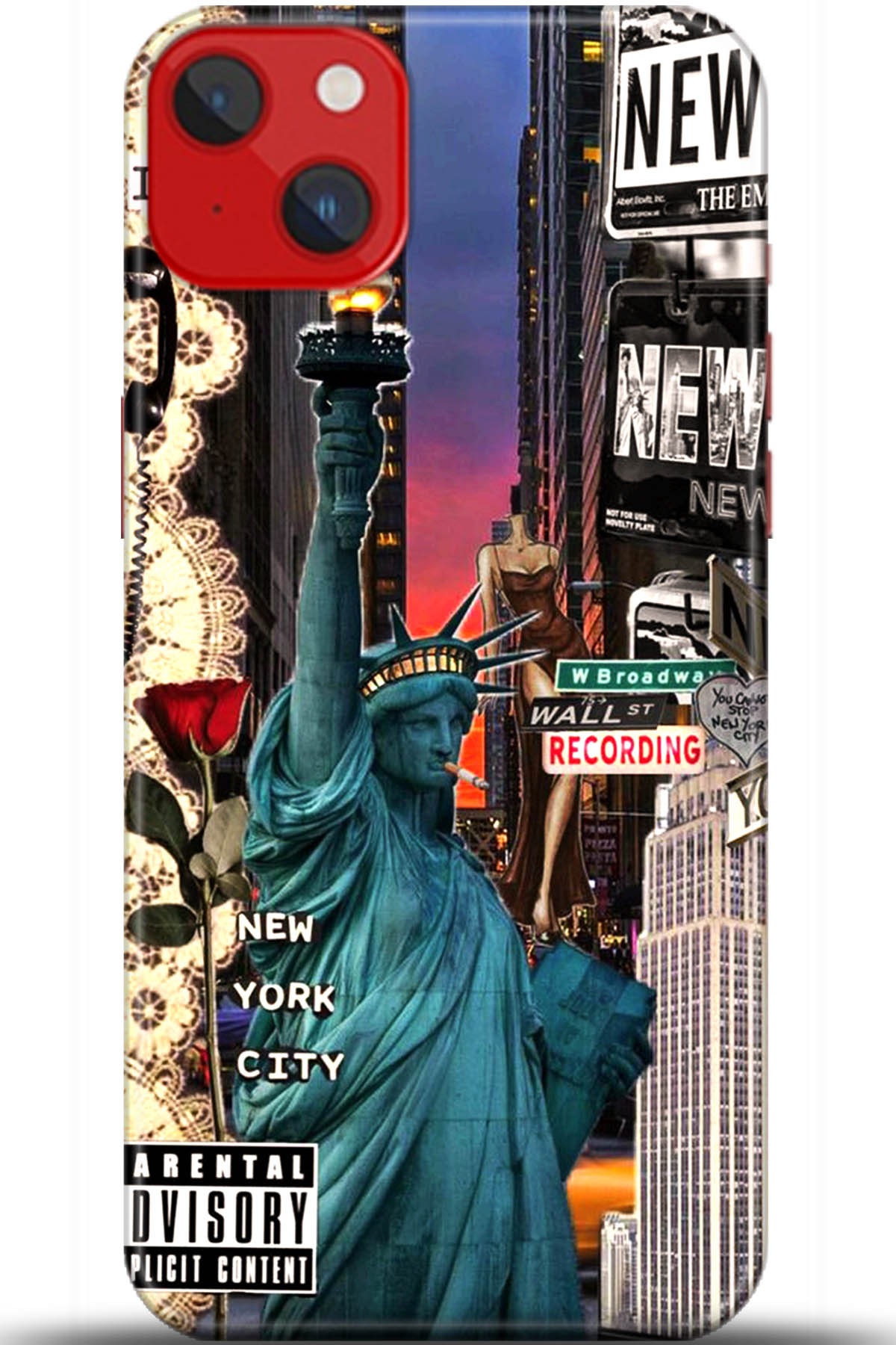 Apple iPhone 14 Plus Kılıf HD Baskılı Kılıf - Followed Institution 5618