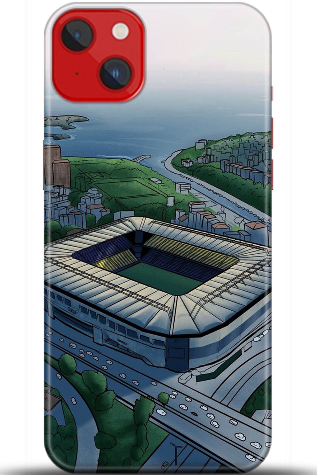 Apple iPhone 14 Plus Kılıf HD Baskılı Kılıf - Followed Institution 5715