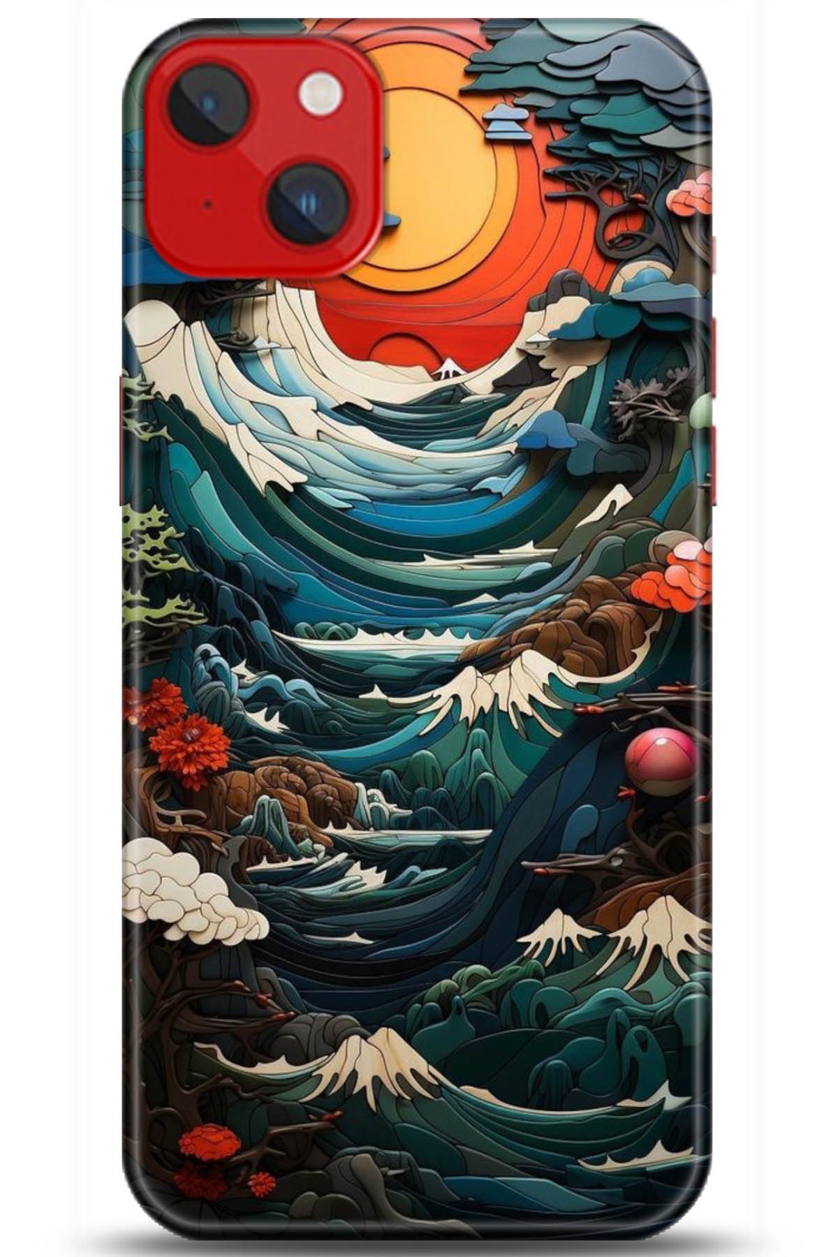 Apple iPhone 14 Plus Uyumlu Kılıf HD Baskılı Kılıf - Followed Institution 5009