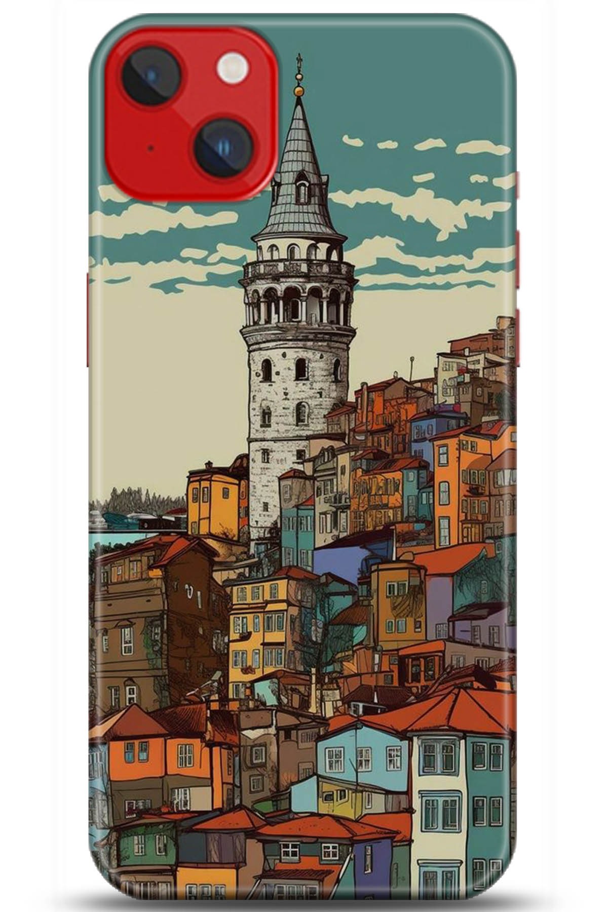 Apple iPhone 14 Plus Uyumlu Kılıf HD Baskılı Kılıf - Followed Institution 5199