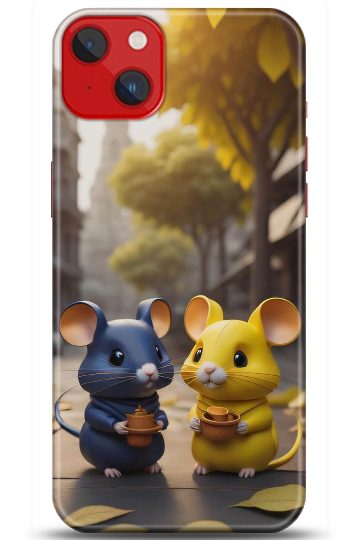 Apple iPhone 14 Plus Uyumlu Kılıf HD Baskılı Kılıf - Followed Institution 5306