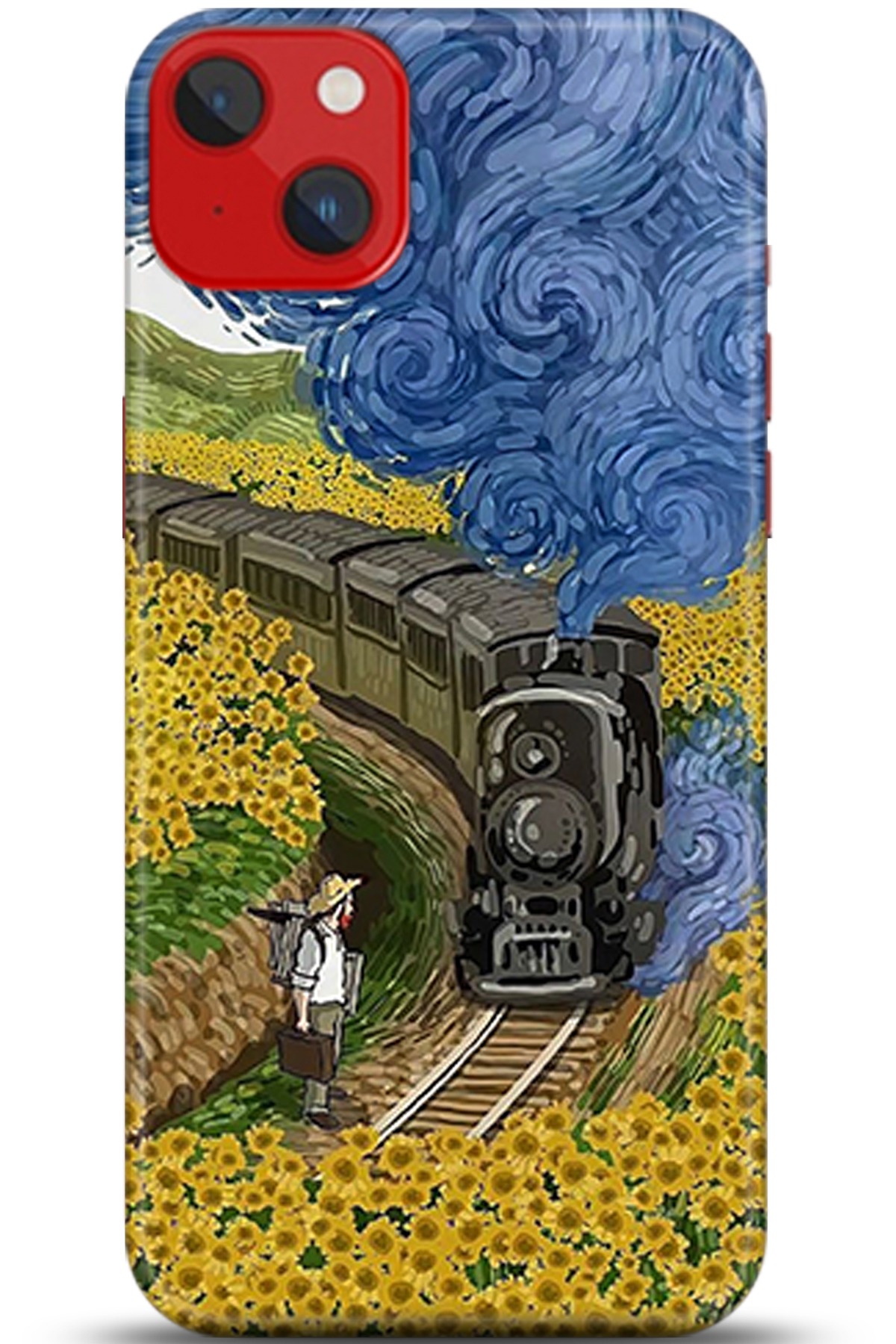 Apple iPhone 14 Plus Uyumlu Kılıf HD Baskılı Kılıf - Followed Institution 5344