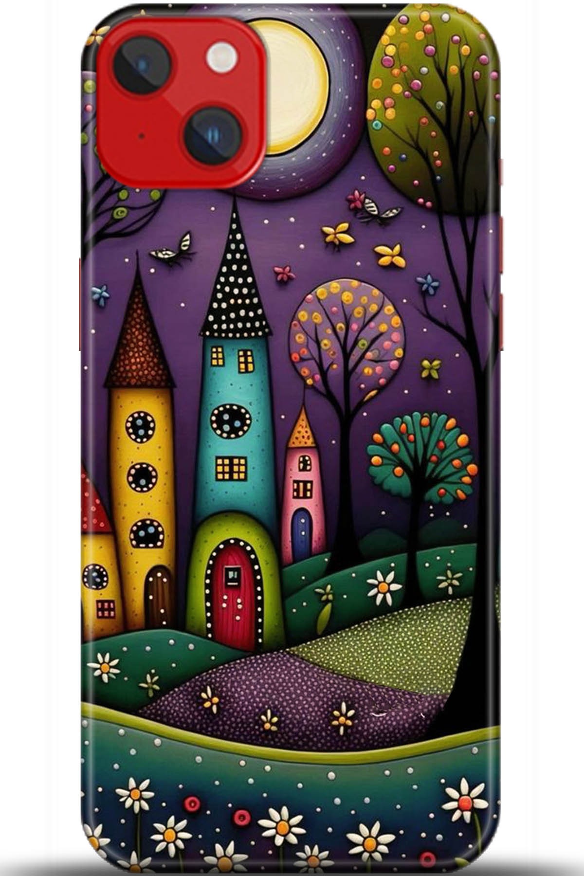 Apple iPhone 14 Plus Uyumlu Kılıf HD Baskılı Kılıf - Followed Institution 5704