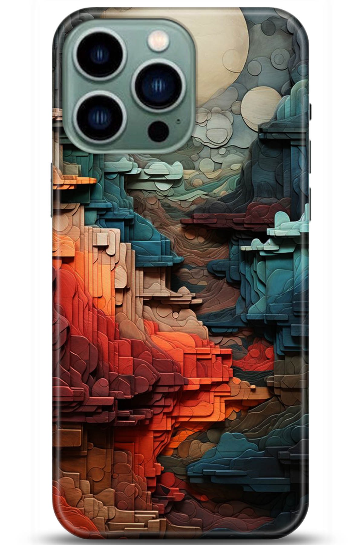 Apple iPhone 14 Pro Kılıf HD Baskılı Kılıf - Followed Institution 5218