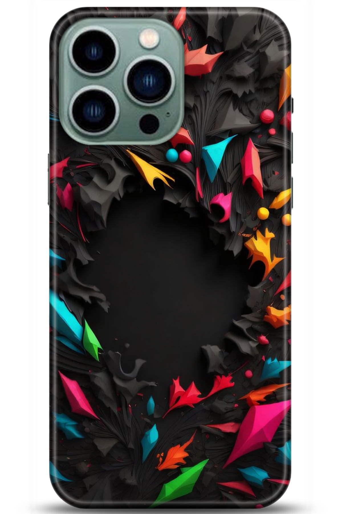 Apple iPhone 14 Pro Kılıf HD Baskılı Kılıf - Followed Institution 5253