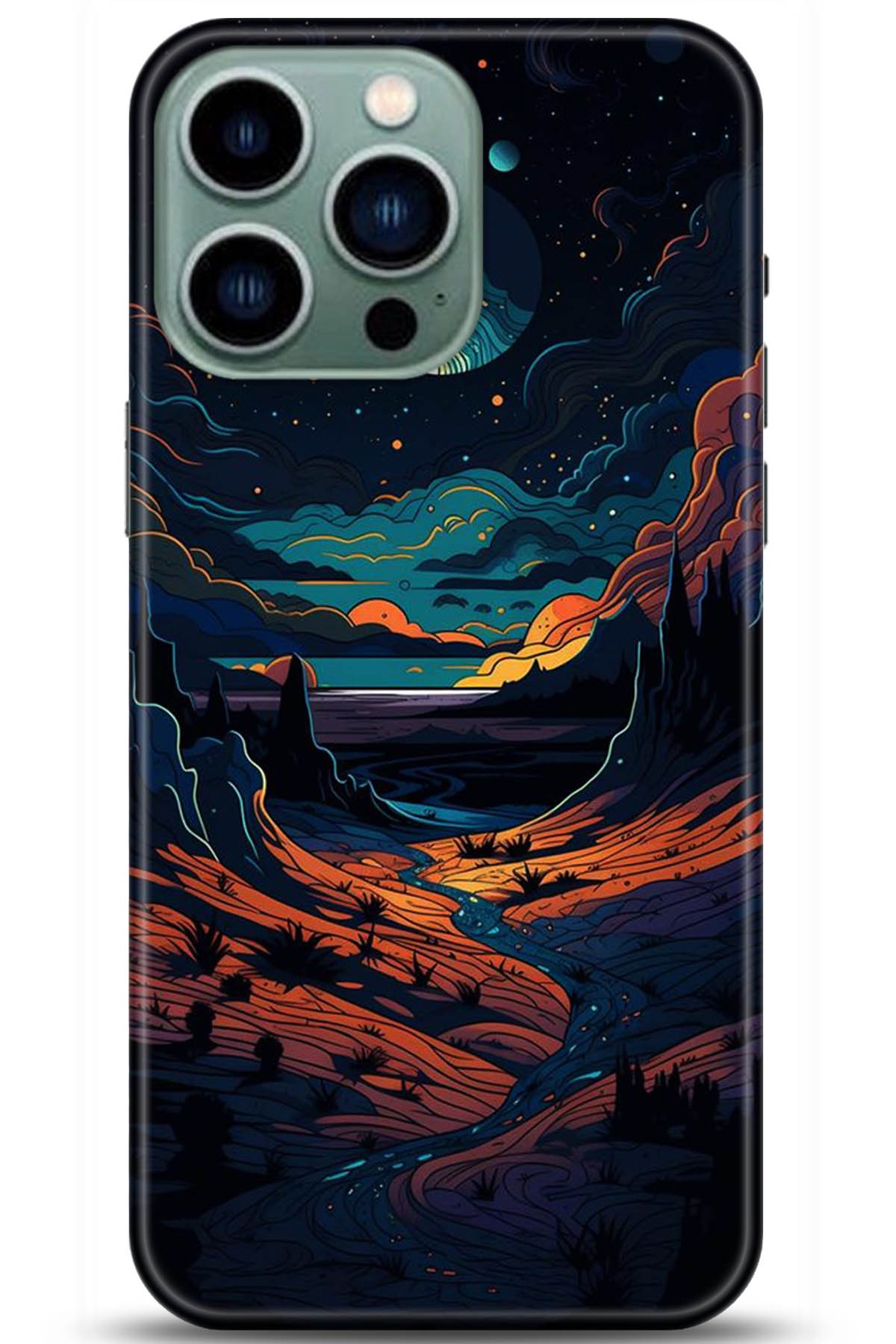 Apple iPhone 14 Pro Kılıf HD Baskılı Kılıf - Followed Institution 5275