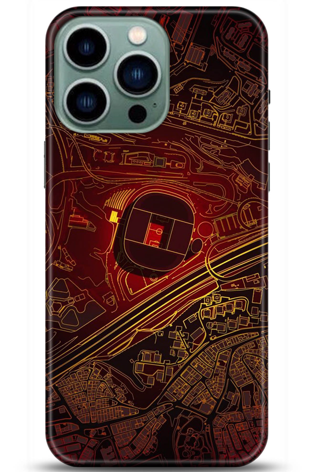 Apple iPhone 14 Pro Kılıf HD Baskılı Kılıf - Followed Institution 5297