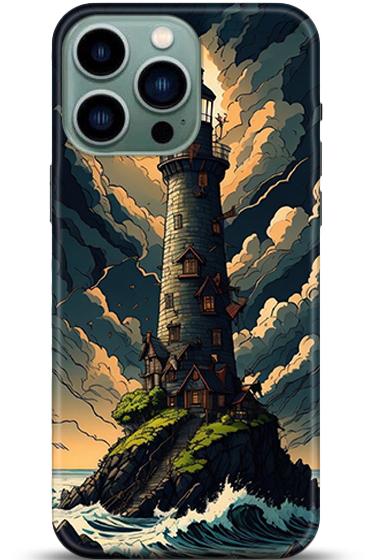 Apple iPhone 14 Pro Kılıf HD Baskılı Kılıf - Followed Institution 5363