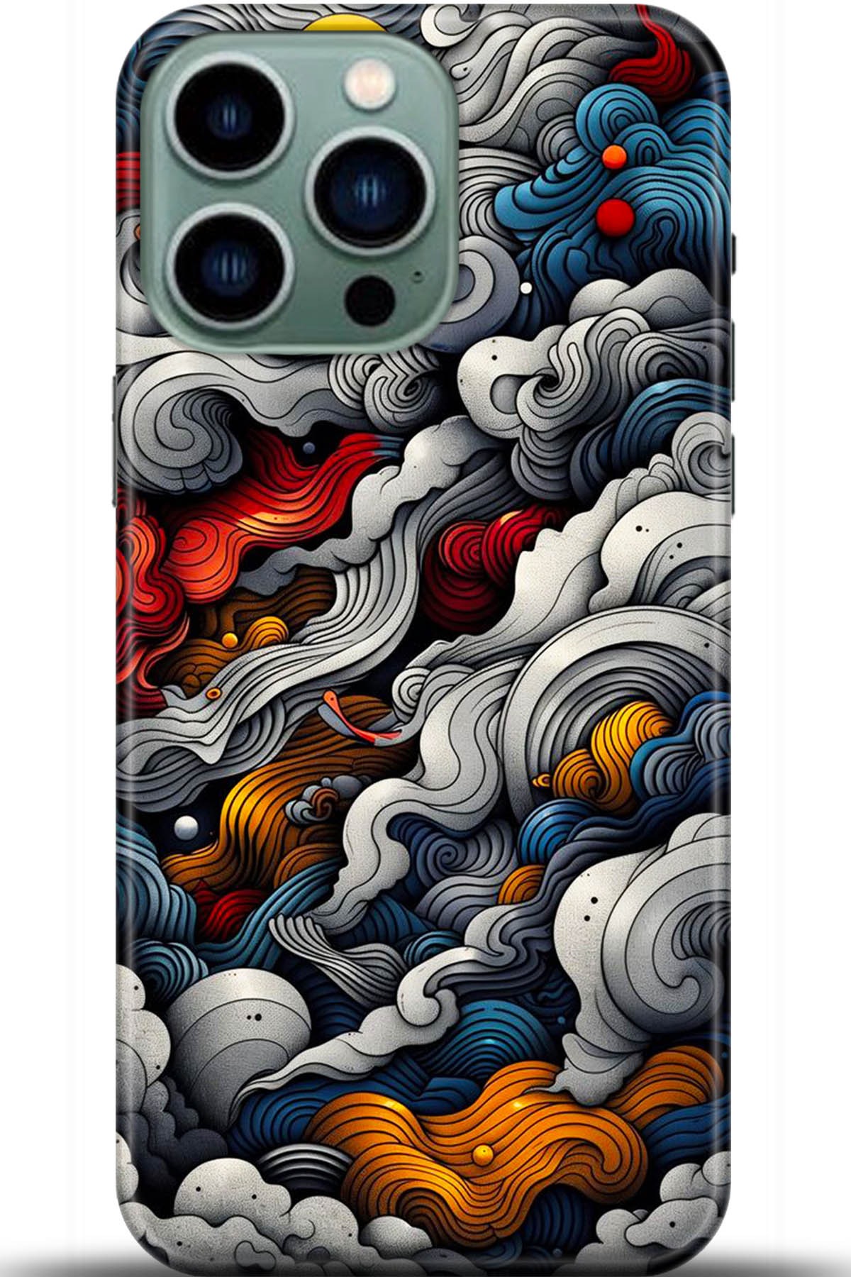 Apple iPhone 14 Pro Kılıf HD Baskılı Kılıf - Followed Institution 5436