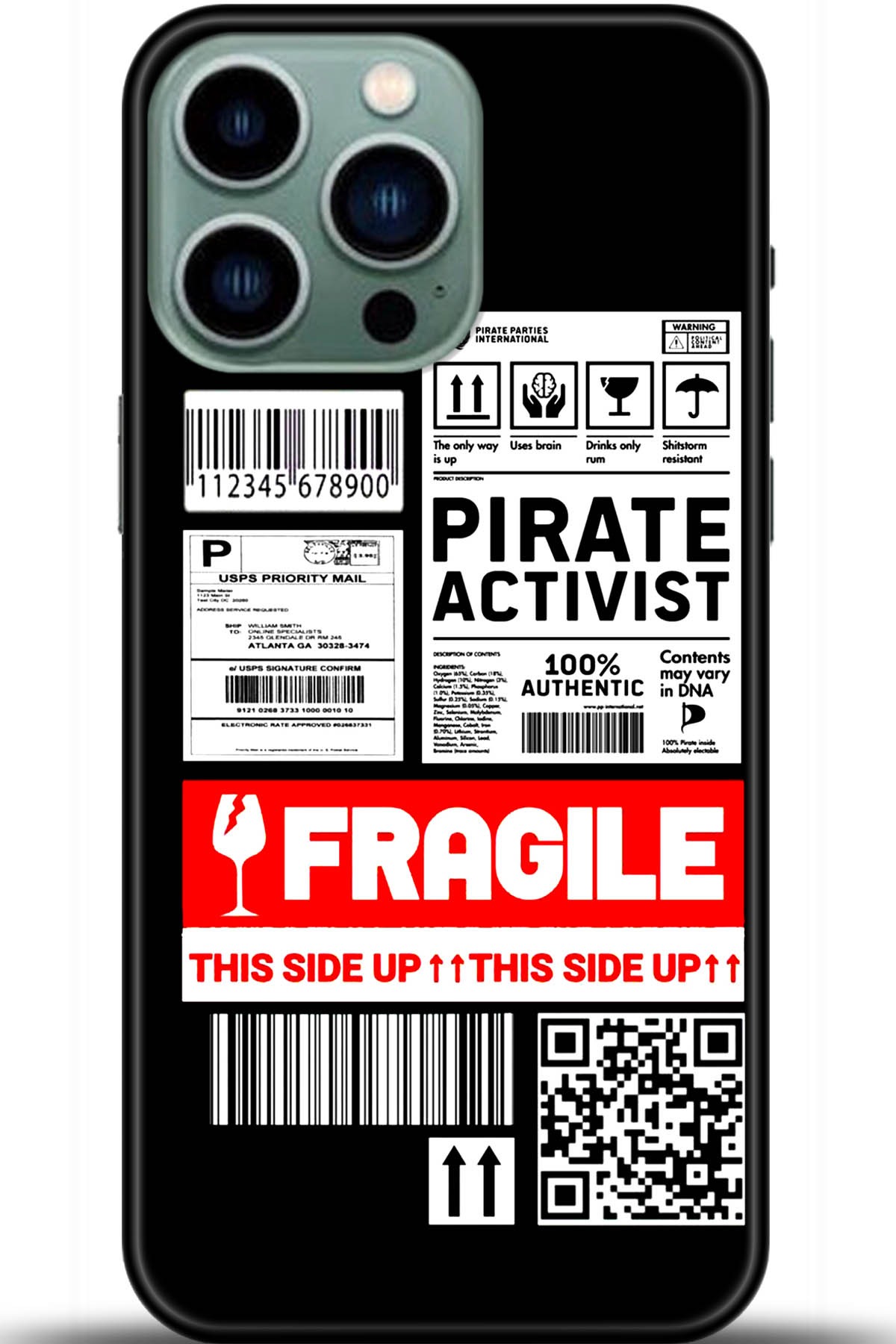 Apple iPhone 14 Pro Kılıf HD Baskılı Kılıf - Followed Institution 5447