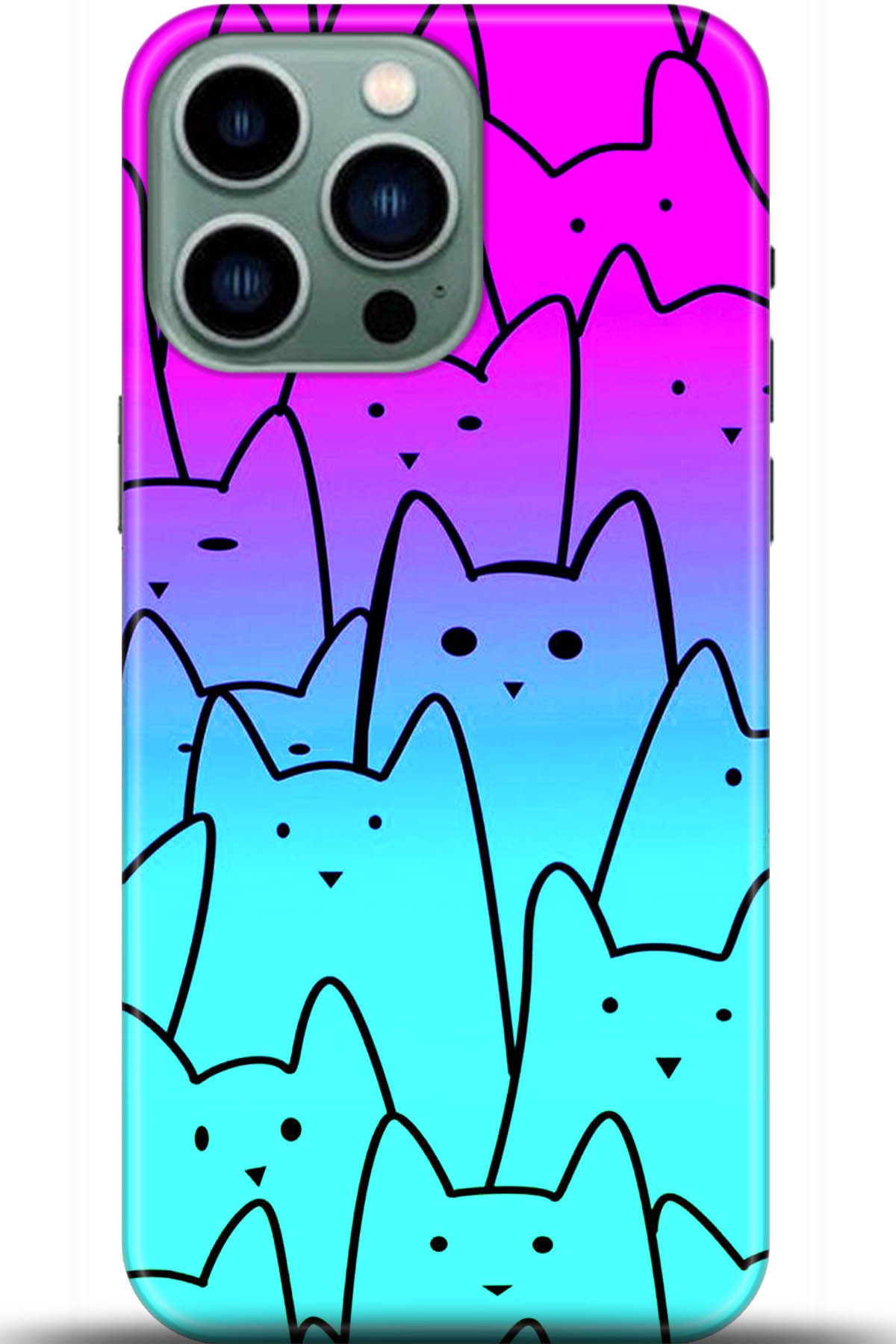 Apple iPhone 14 Pro Kılıf HD Baskılı Kılıf - Followed Institution 5511