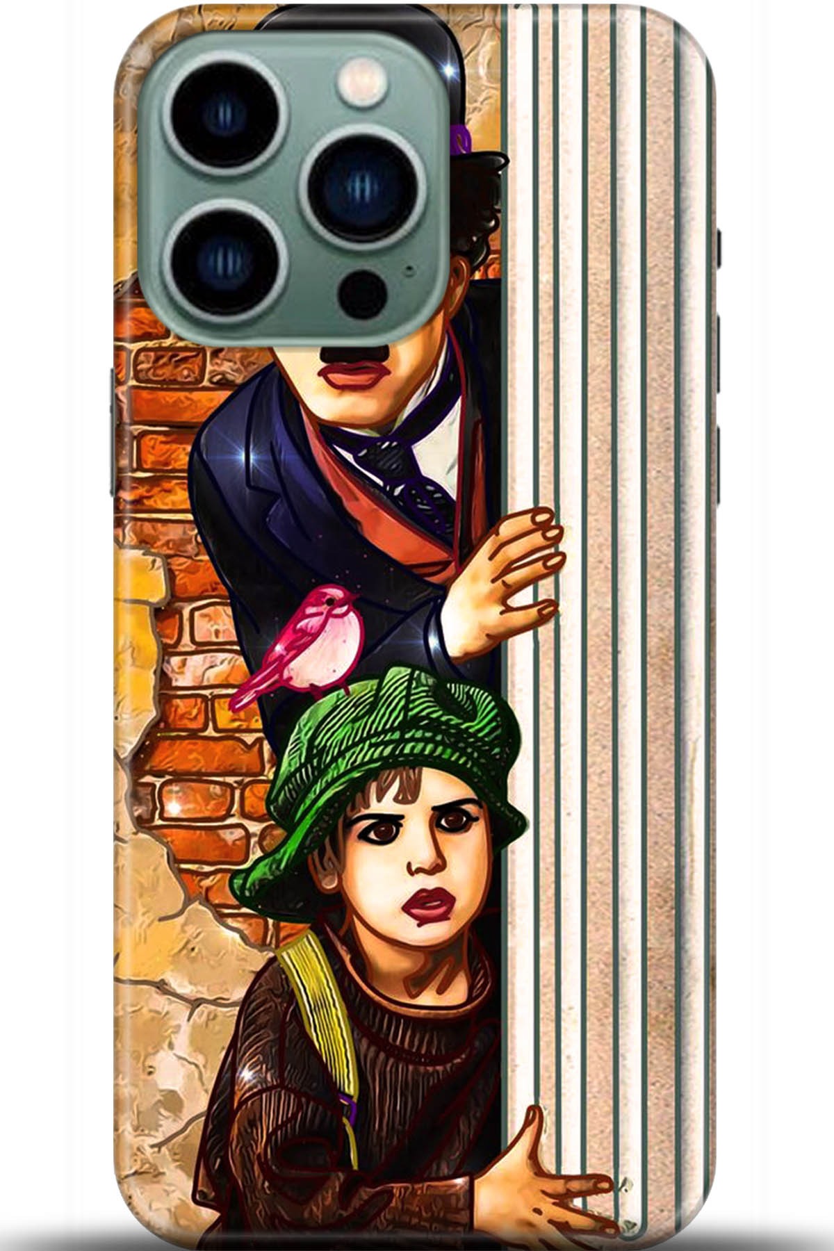 Apple iPhone 14 Pro Kılıf HD Baskılı Kılıf - Followed Institution 5694