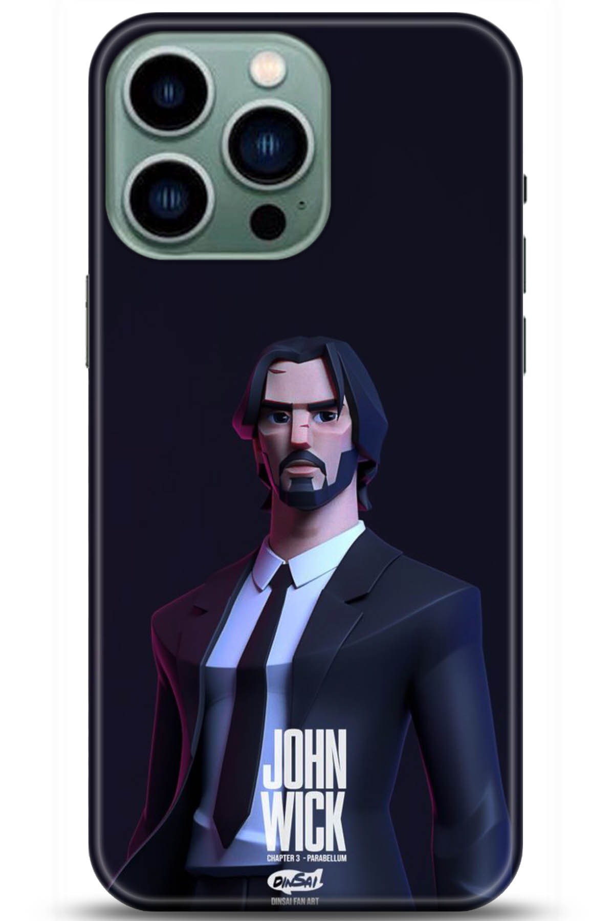 Apple iPhone 14 Pro Uyumlu Kılıf HD Baskılı Kılıf - Followed Institution 5018