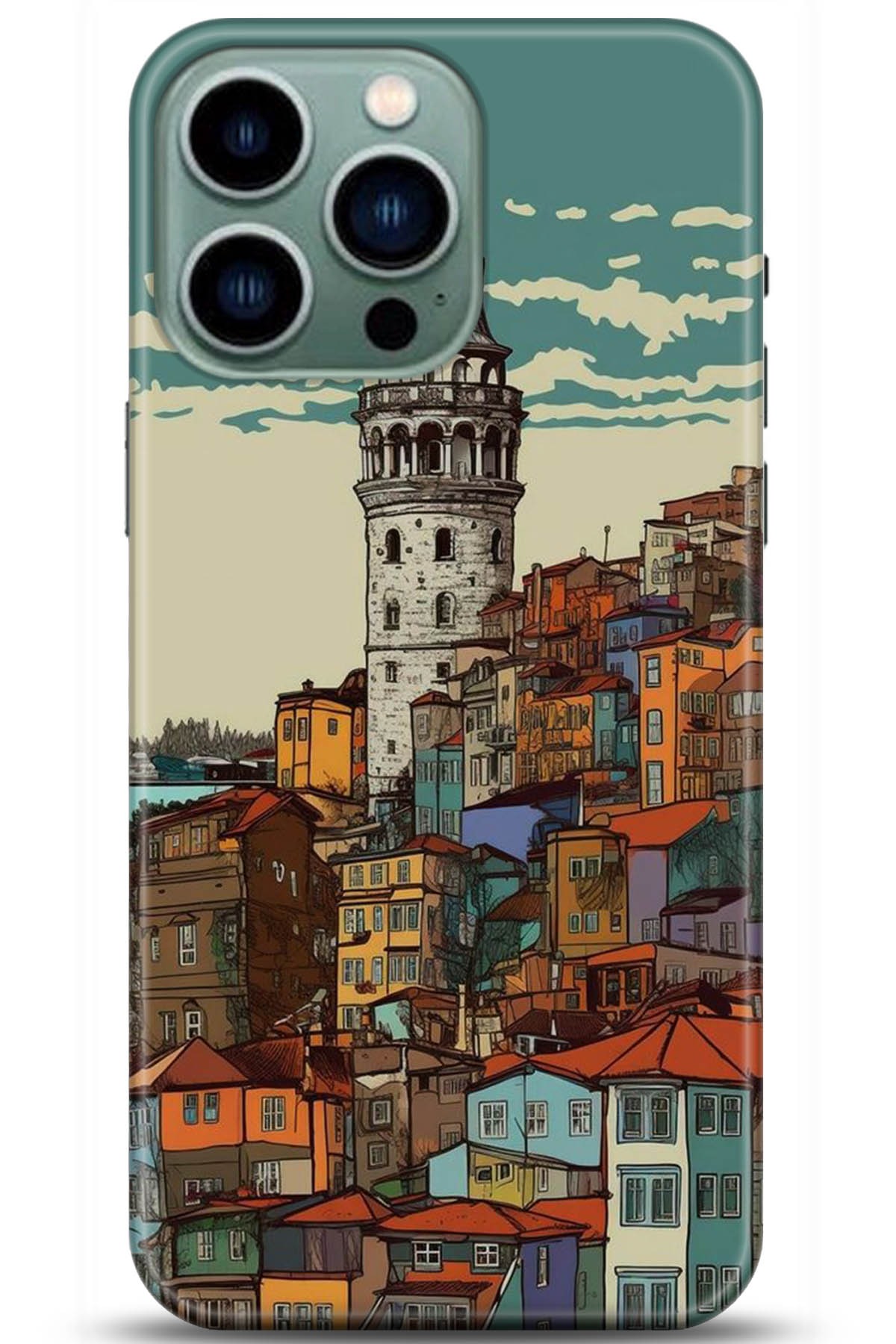 Apple iPhone 14 Pro Uyumlu Kılıf HD Baskılı Kılıf - Followed Institution 5199