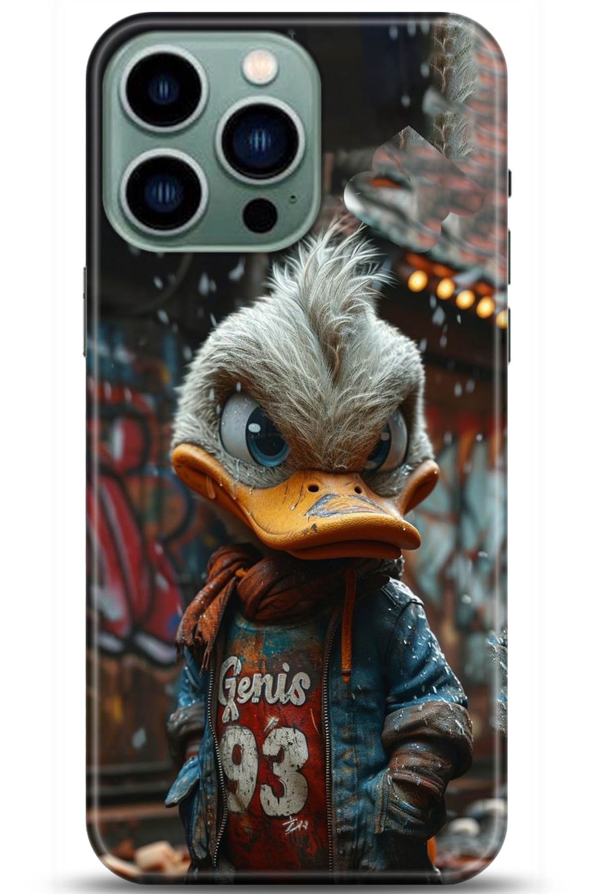 Apple iPhone 14 Pro Uyumlu Kılıf HD Baskılı Kılıf - Followed Institution 5230