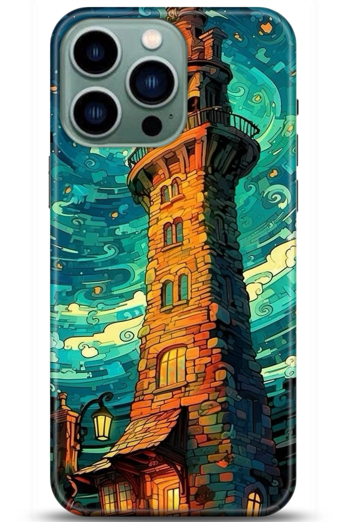 Apple iPhone 14 Pro Uyumlu Kılıf HD Baskılı Kılıf - Followed Institution 5233