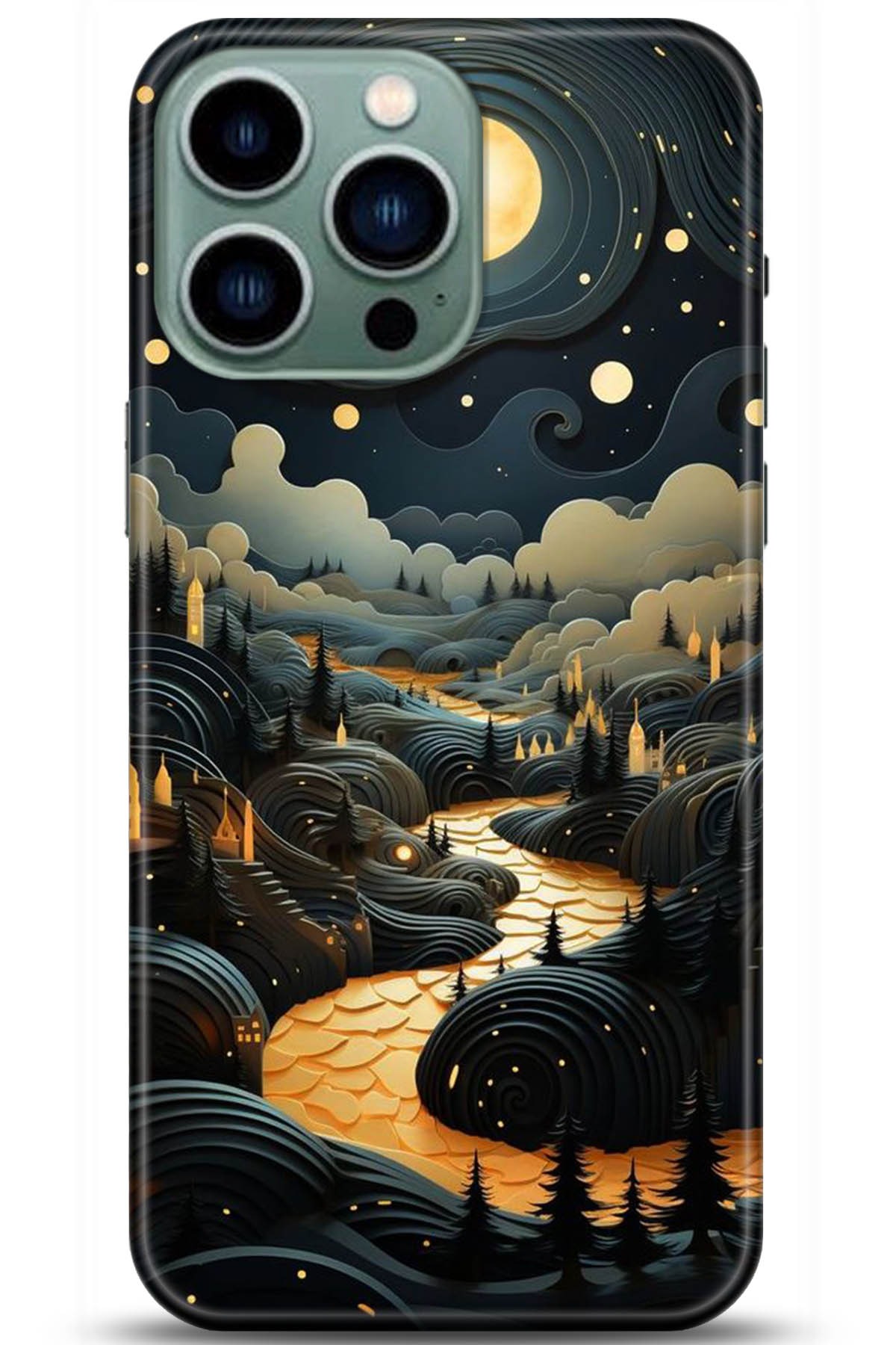 Apple iPhone 14 Pro Uyumlu Kılıf HD Baskılı Kılıf - Followed Institution 5268