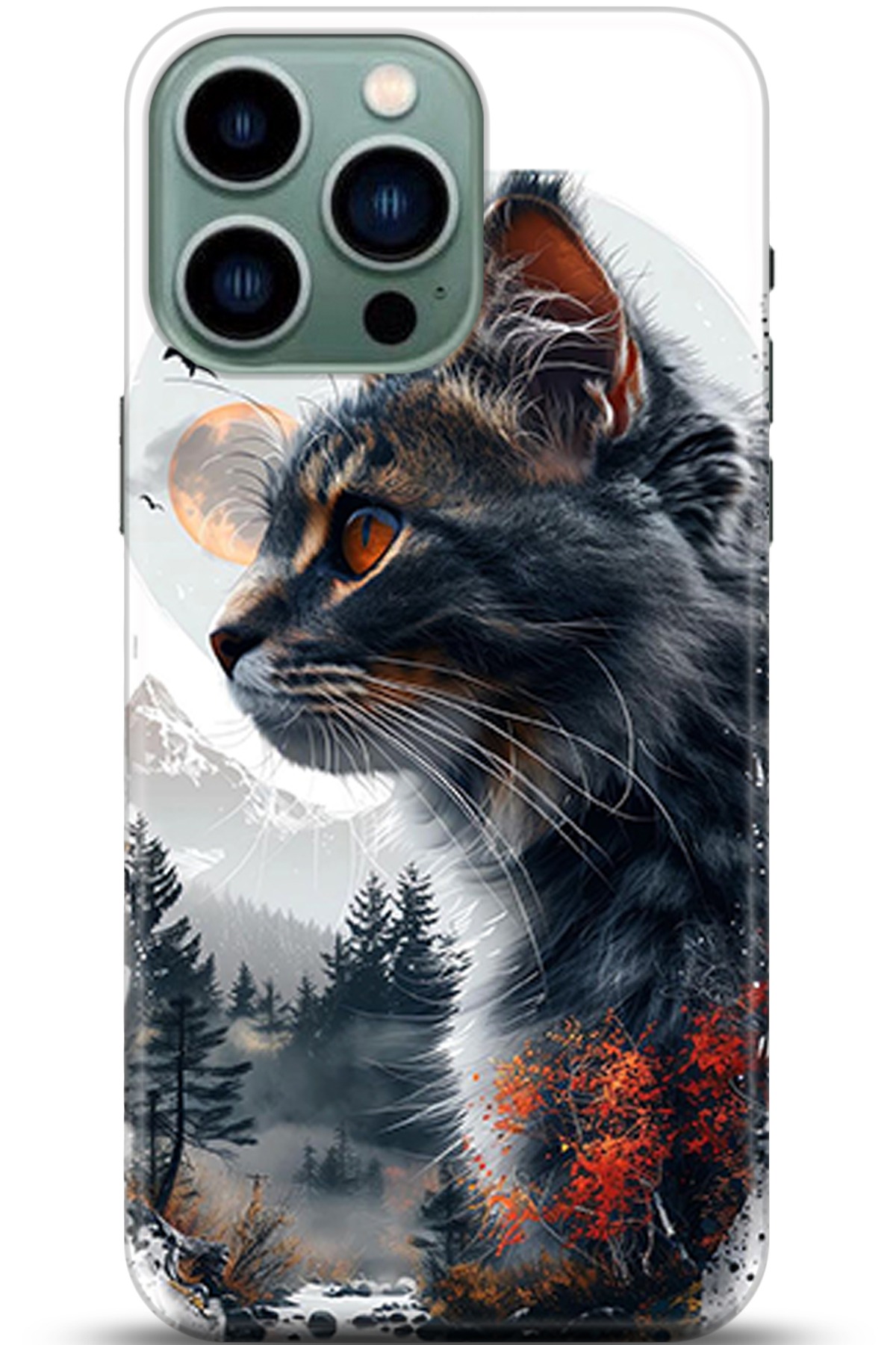 Apple iPhone 14 Pro Uyumlu Kılıf HD Baskılı Kılıf - Followed Institution 5319