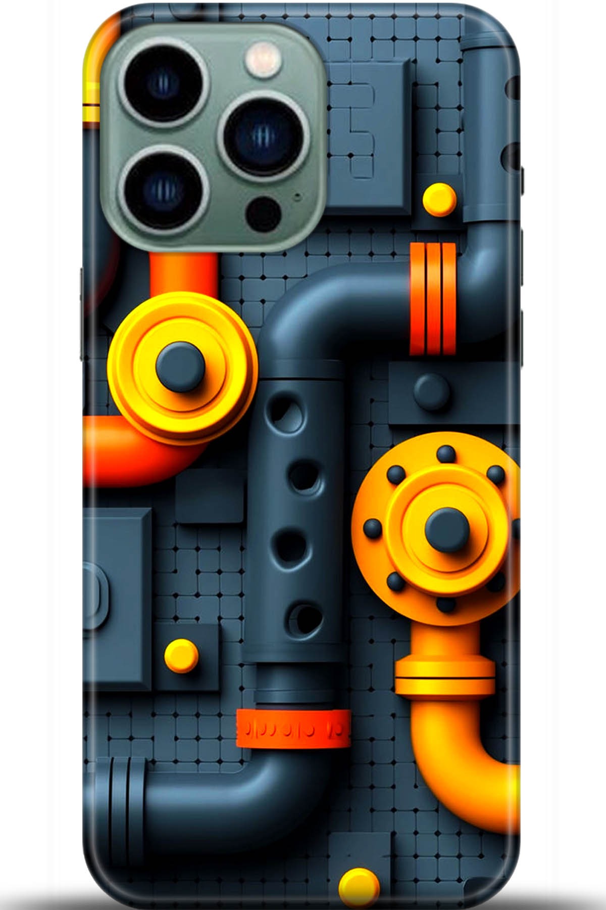 Apple iPhone 14 Pro Uyumlu Kılıf HD Baskılı Kılıf - Followed Institution 5466