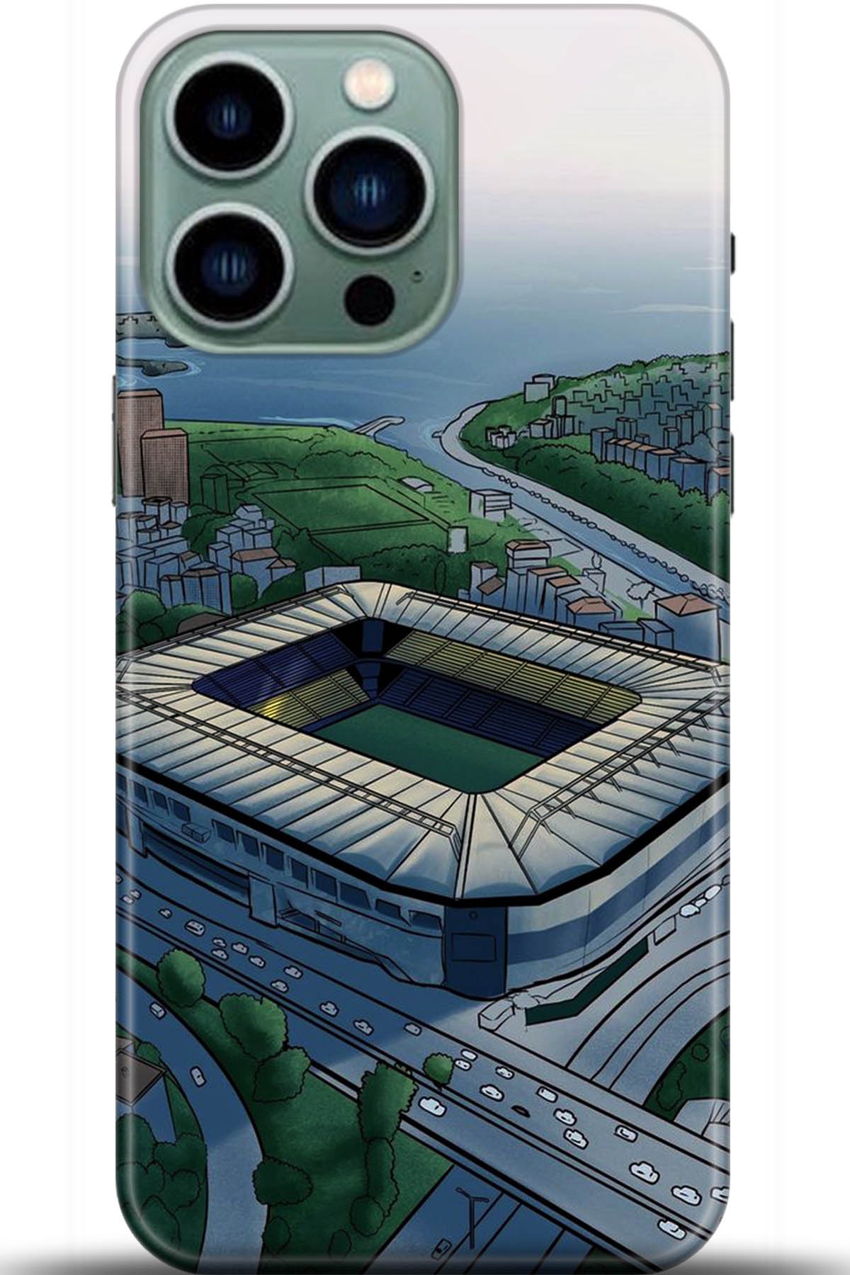 Apple iPhone 14 Pro Uyumlu Kılıf HD Baskılı Kılıf - Followed Institution 5715