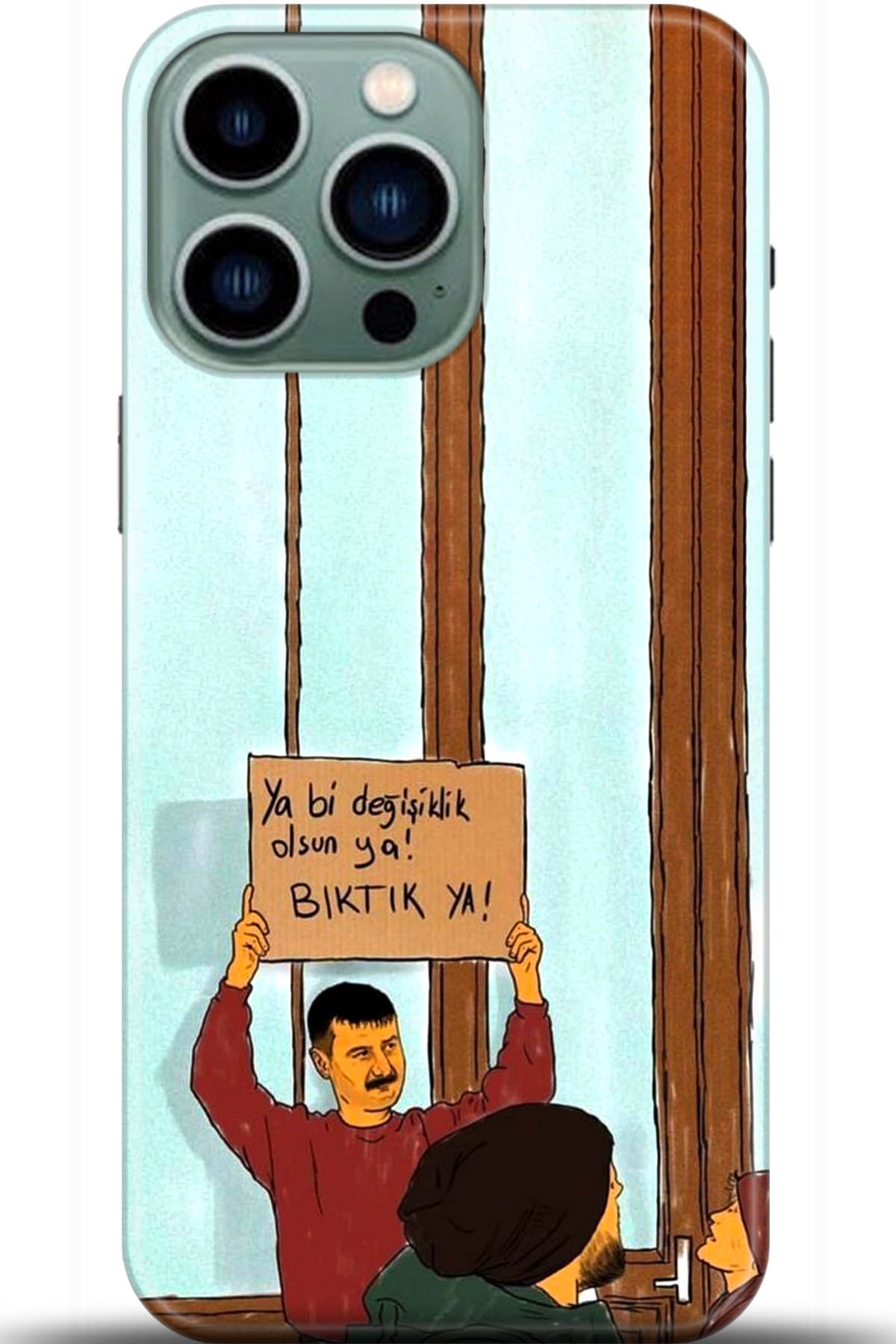 Apple iPhone 14 Pro Max Kılıf HD Baskılı Kılıf - Followed Institution 5594