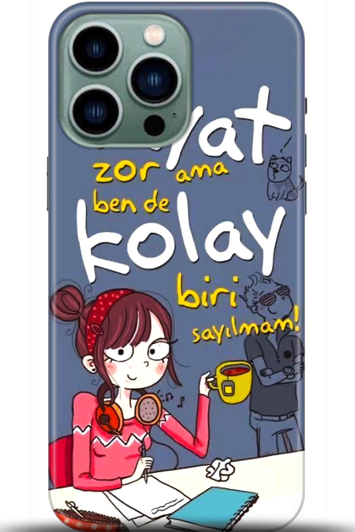 Apple iPhone 14 Pro Max Kılıf HD Baskılı Kılıf - Followed Institution 5686