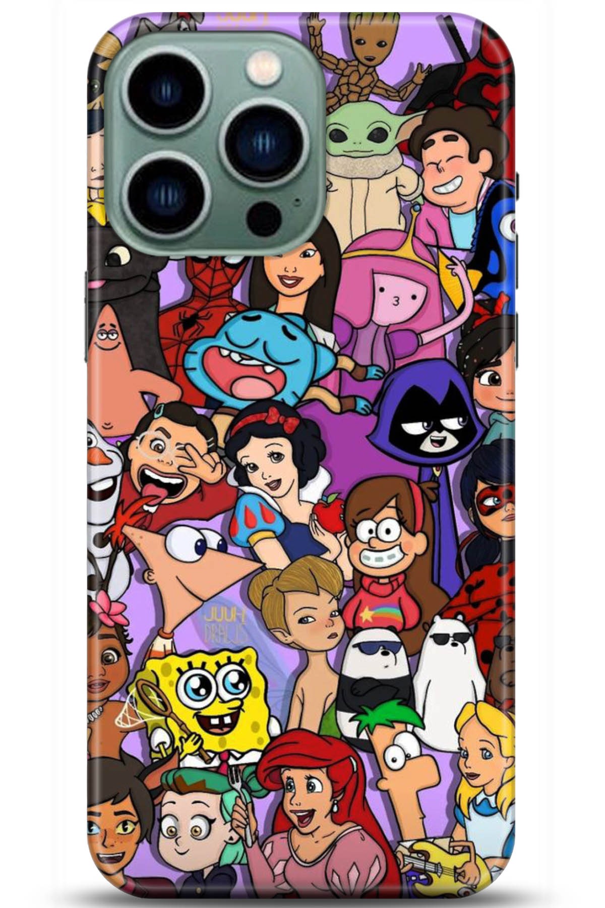 Apple iPhone 14 Pro Max Uyumlu Kılıf HD Baskılı Kılıf - Followed Institution 5168