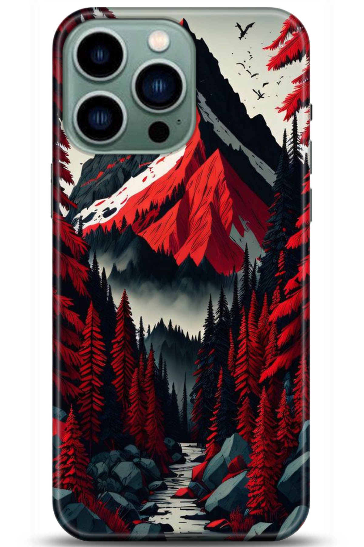 Apple iPhone 14 Pro Max Uyumlu Kılıf HD Baskılı Kılıf - Followed Institution 5196