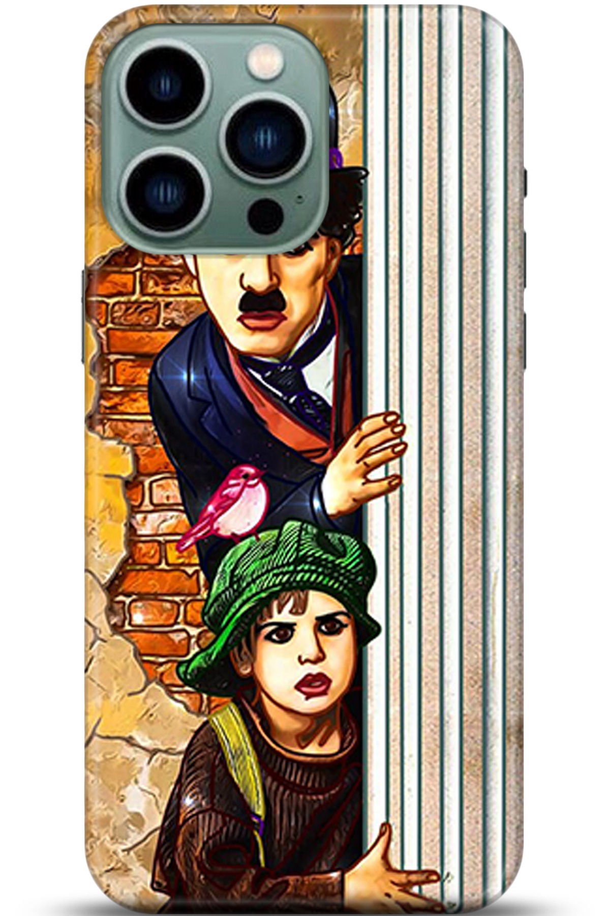 Apple iPhone 14 Pro Max Uyumlu Kılıf HD Baskılı Kılıf - Followed Institution 5348